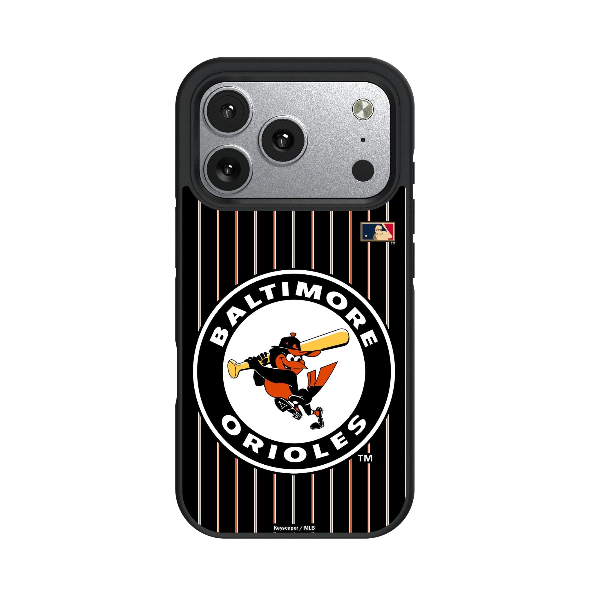 Baltimore Orioles 1966-1969 - Cooperstown Collection Pinstripe Bump Phone Case for Apple iPhone 17 Series