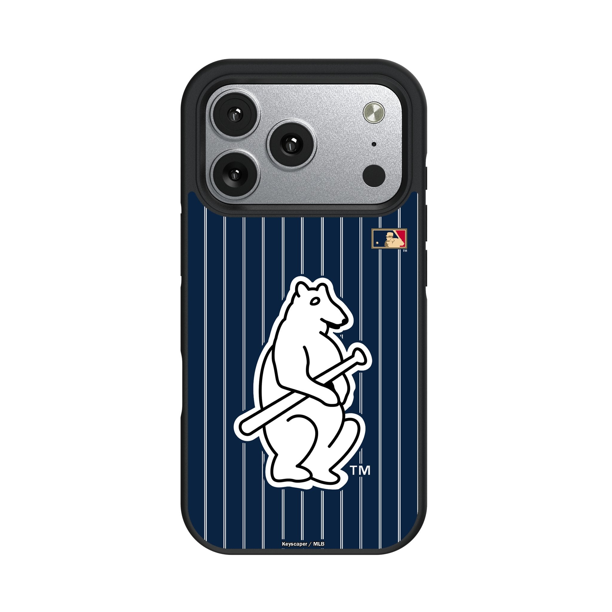Chicago Cubs 1914 - Cooperstown Collection Pinstripe Bump Phone Case for Apple iPhone 17 Series