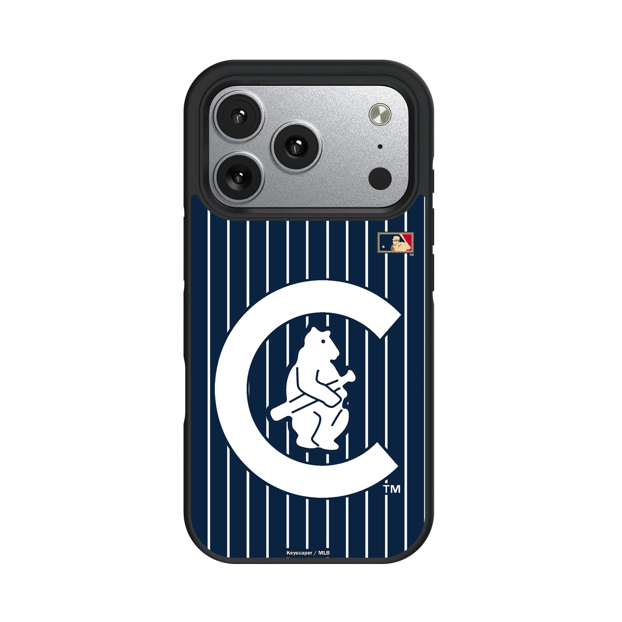 Chicago Cubs 1911-1912 - Cooperstown Collection Pinstripe Bump Phone Case for Apple iPhone 17 Series 2