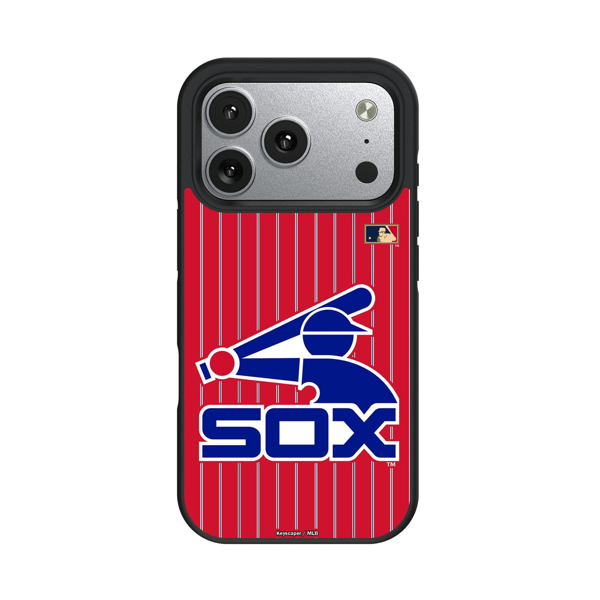 Chicago White Sox 1976-1981 - Cooperstown Collection Pinstripe Bump Phone Case for Apple iPhone 17 Series 2