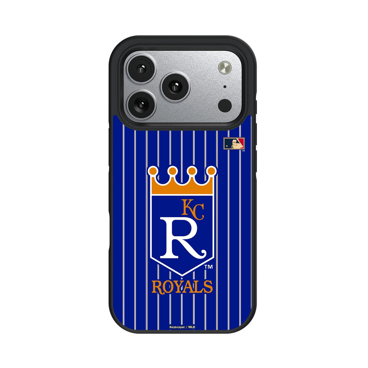Kansas City Royals 1969-1978 - Cooperstown Collection Pinstripe Bump Phone Case for Apple iPhone 17 Series 2