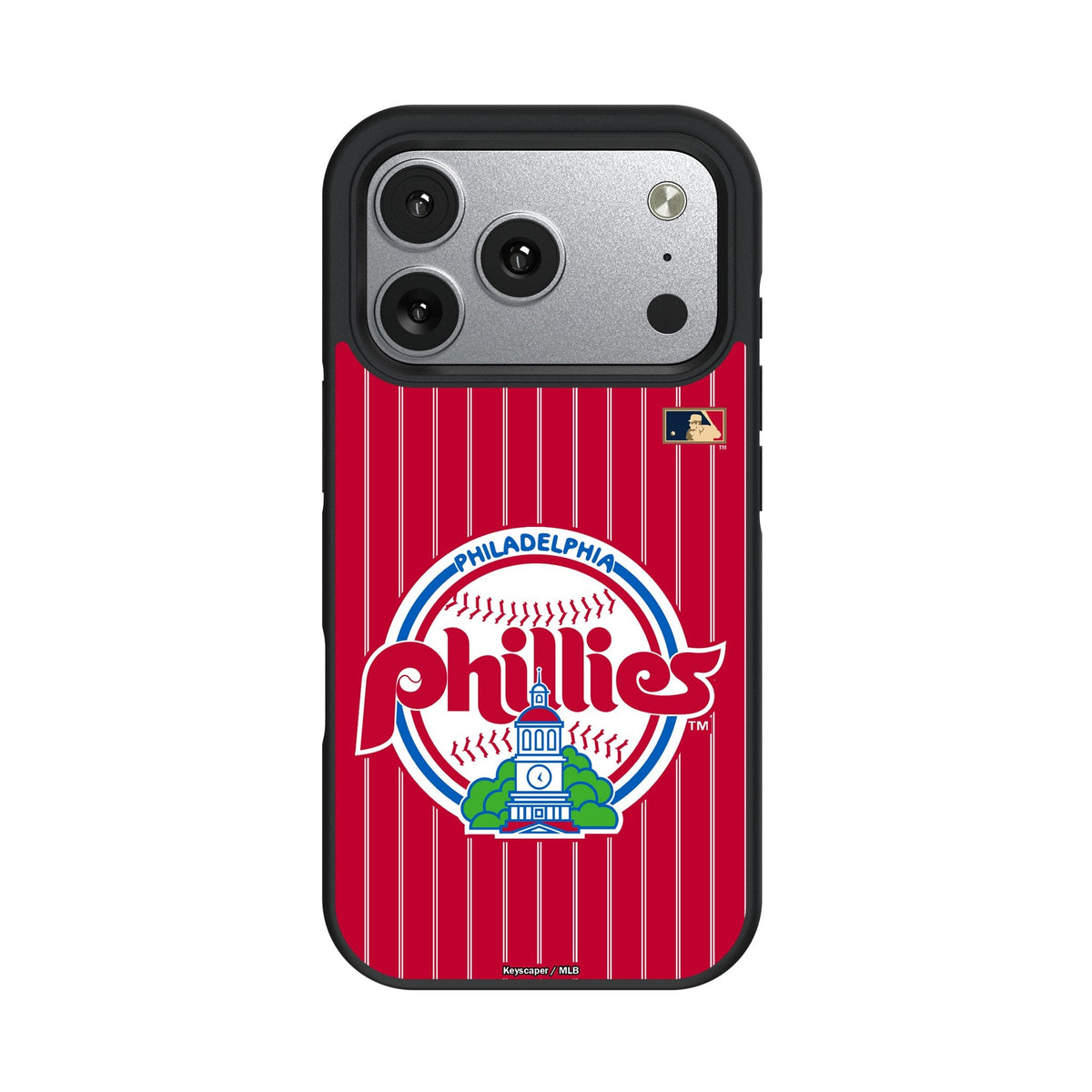 Philadelphia Phillies 1984-1991 - Cooperstown Collection Pinstripe Bump Phone Case for Apple iPhone 17 Series