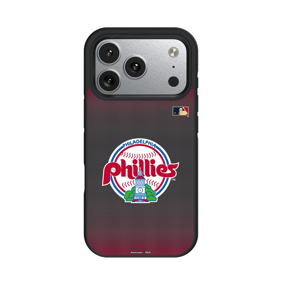 Philadelphia Phillies 1984-1991 - Cooperstown Collection Linen Bump Phone Case for Apple iPhone 17 Series