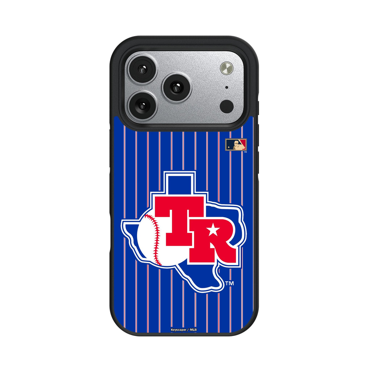 Texas Rangers 1981-1983 - Cooperstown Collection Pinstripe Bump Phone Case for Apple iPhone 17 Series