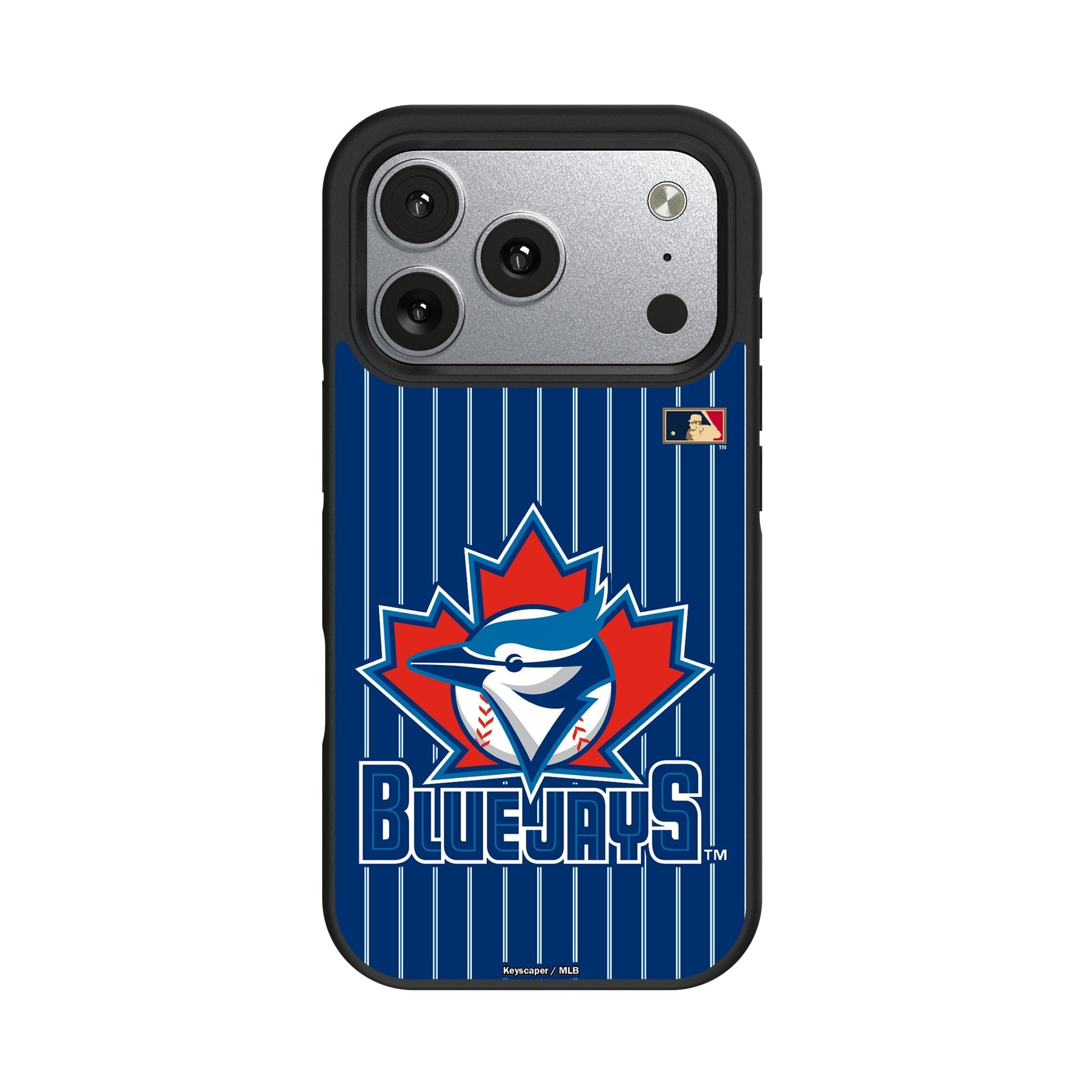 Toronto Blue Jays 1997-2002 - Cooperstown Collection Pinstripe Bump Phone Case for Apple iPhone 17 Series 2