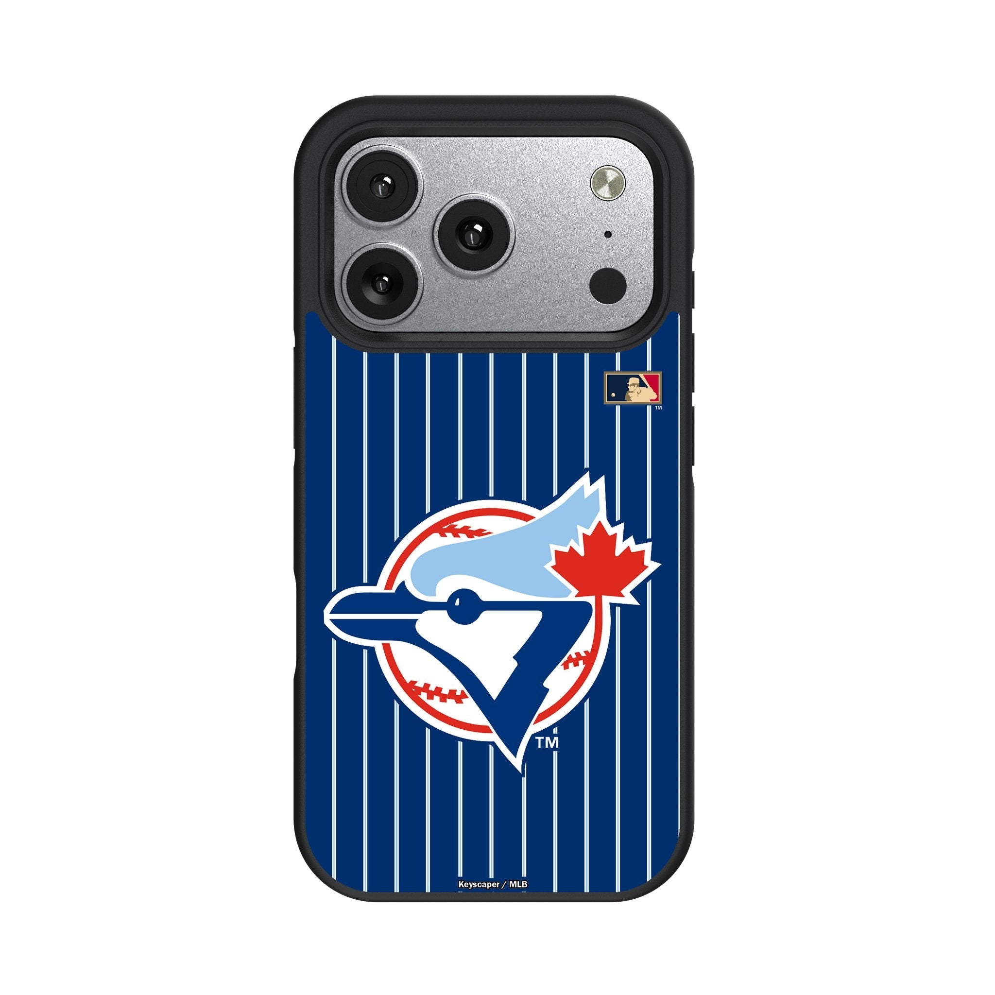 Toronto Blue Jays 1977-1988 - Cooperstown Collection Pinstripe Bump Phone Case for Apple iPhone 17 Series