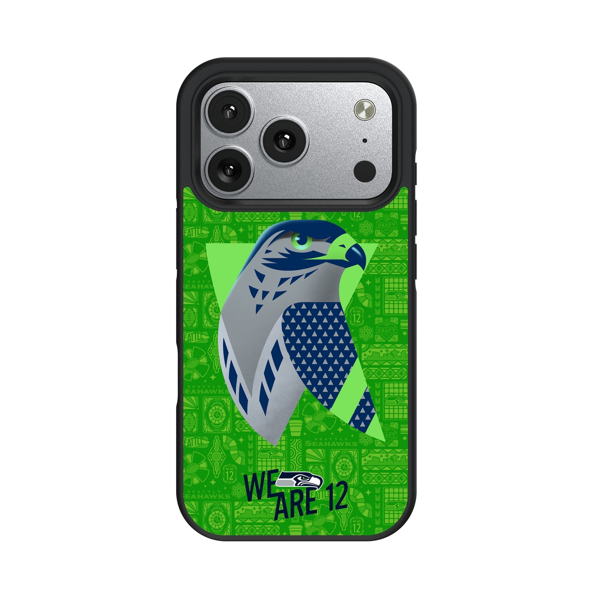 Seattle Seahawks 2024 Edition Bump Phone Case for Apple iPhone 17 Series 2