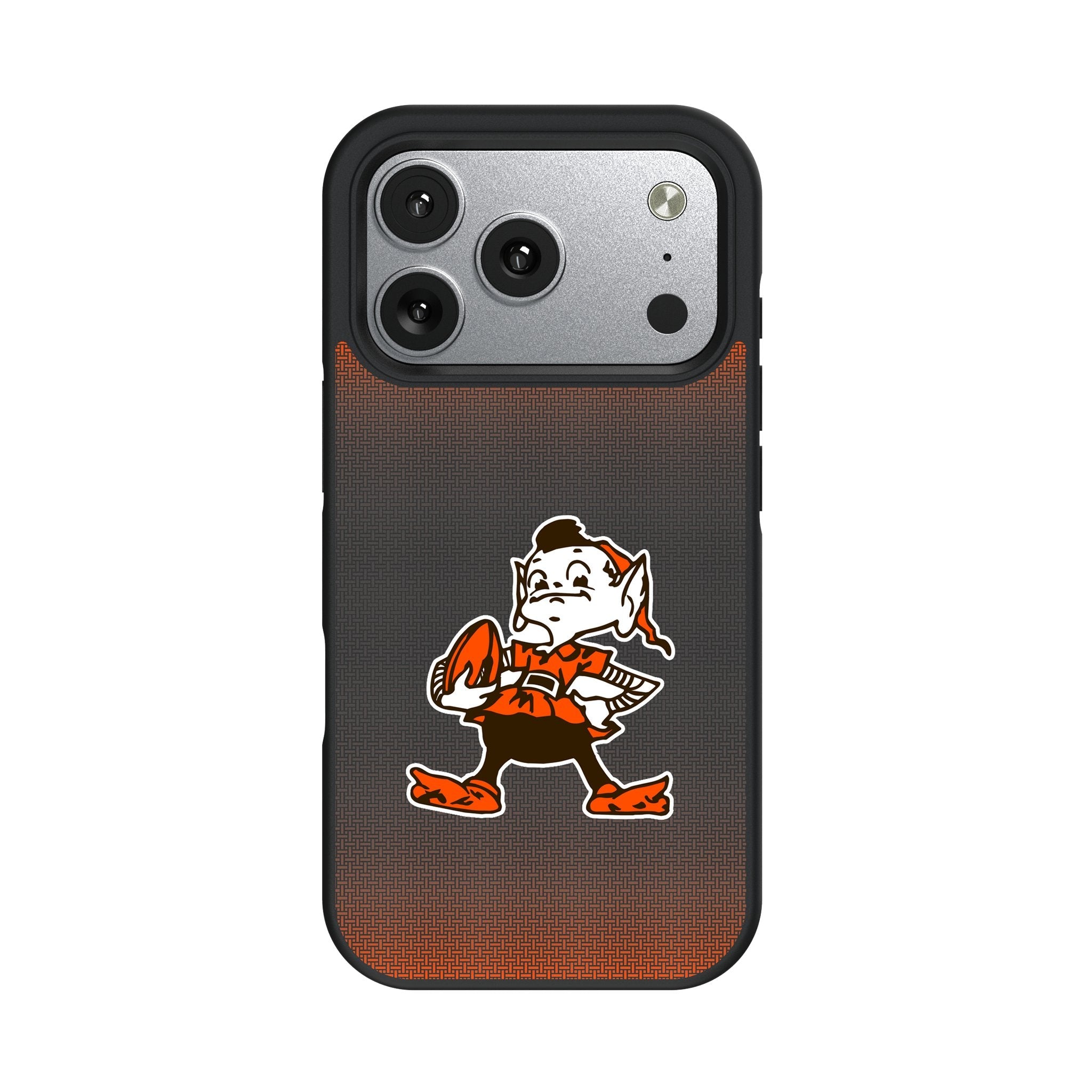 Cleveland Browns Historic Collection Linen Bump Phone Case for Apple iPhone 17 Series