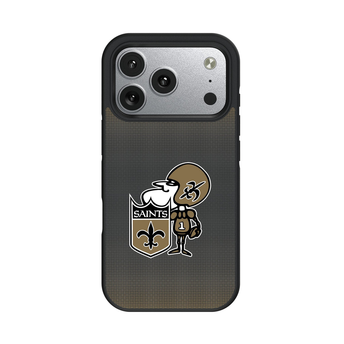 New Orleans Saints Historic Collection Linen Bump Phone Case for Apple iPhone 17 Series 2