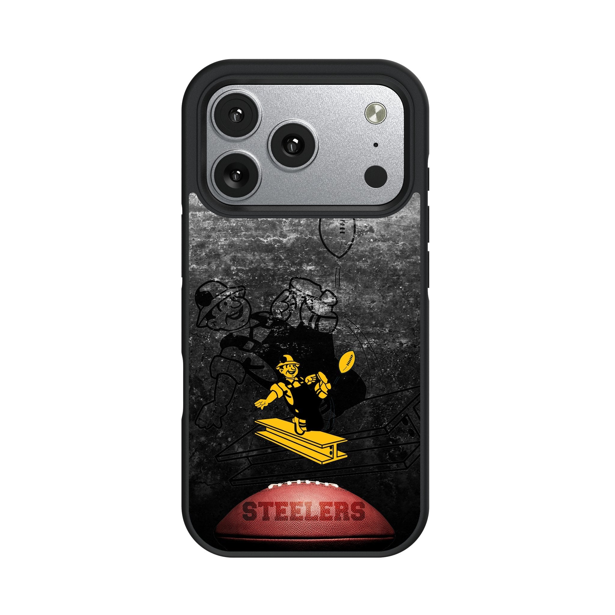 Pittsburgh Steelers 1961 Historic Collection Legendary Bump Phone Case for Apple iPhone 17 Series 2