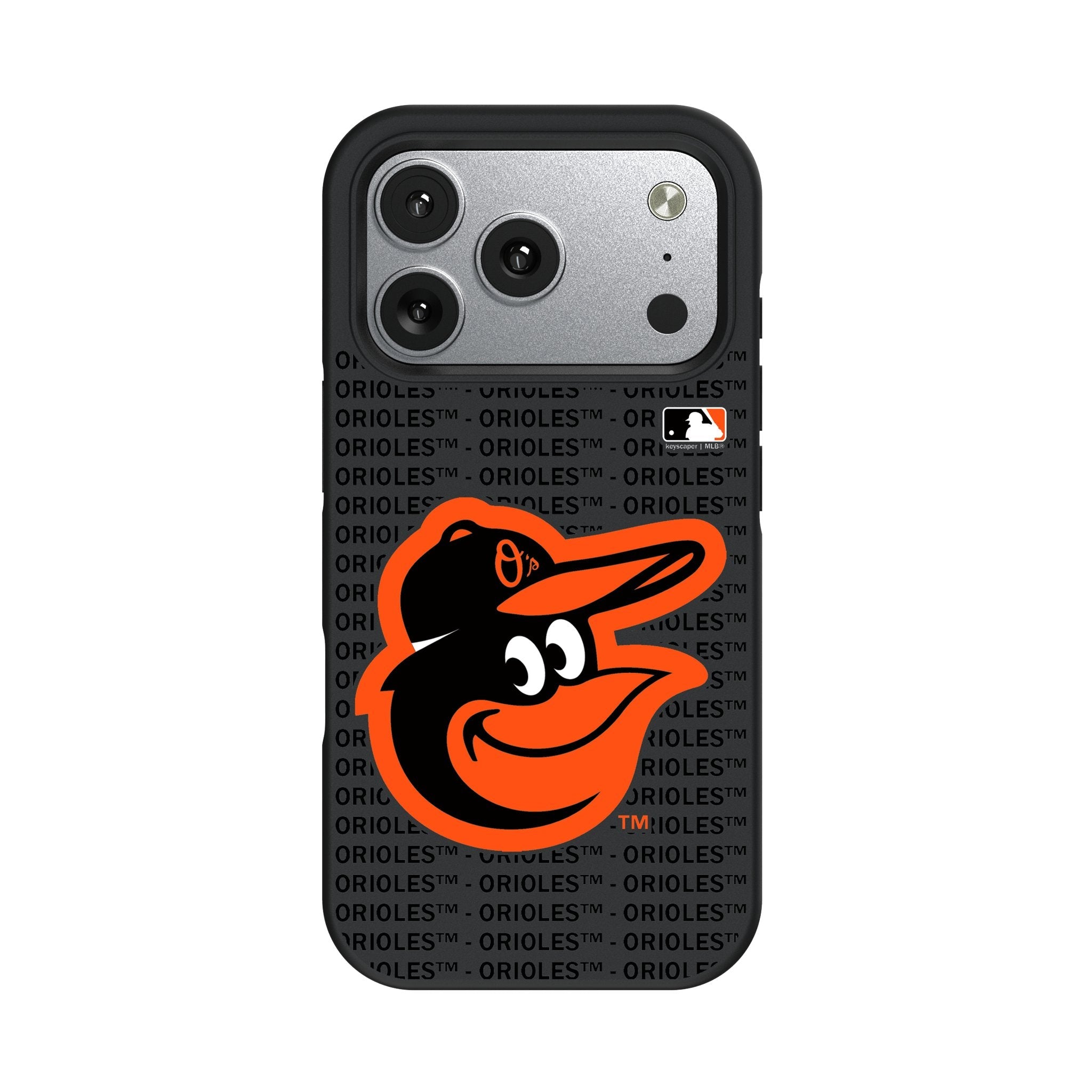 Baltimore Orioles Text Backdrop Bump Phone Case for Apple iPhone 17 Series