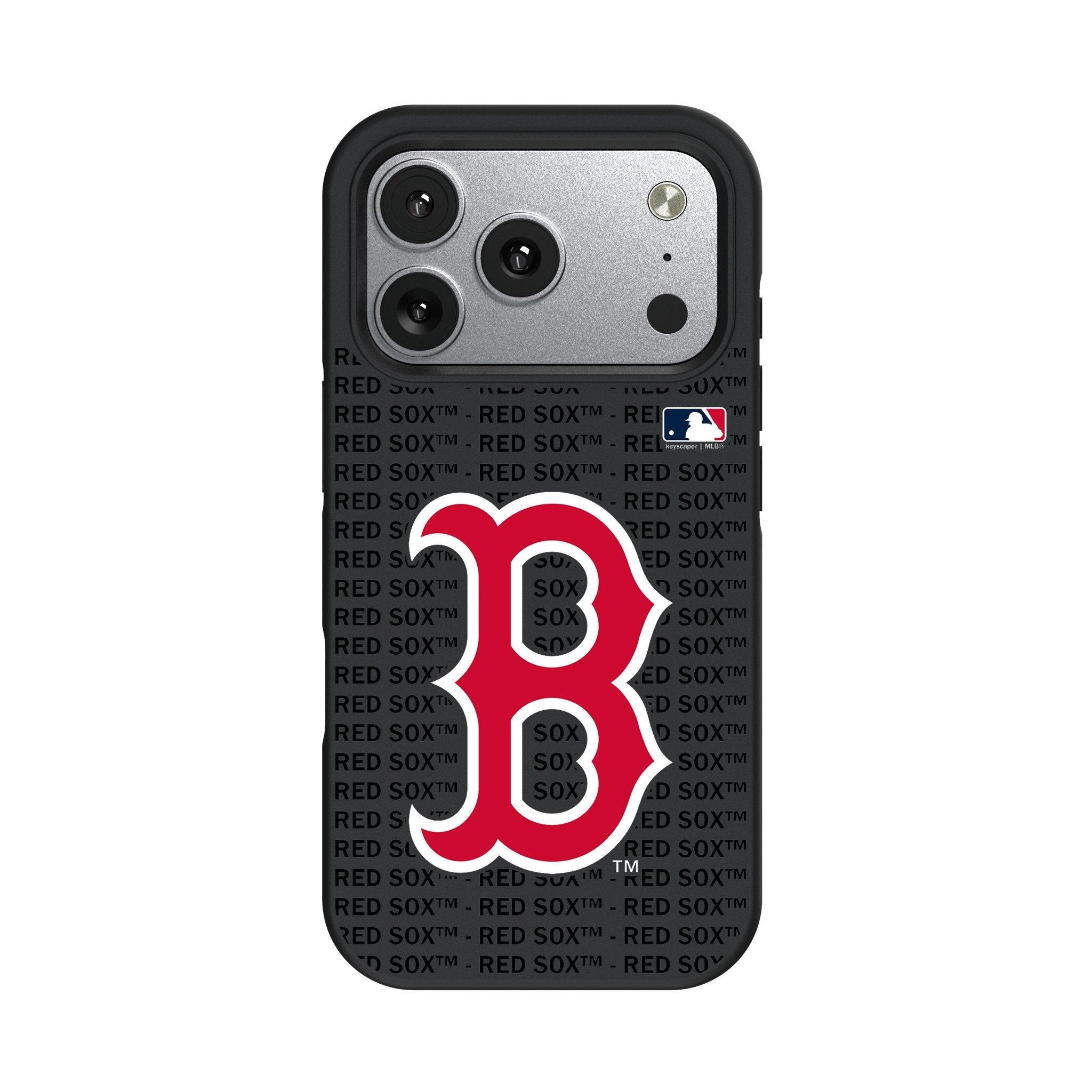 Boston Red Sox Text Backdrop Bump Phone Case for Apple iPhone 17 Series