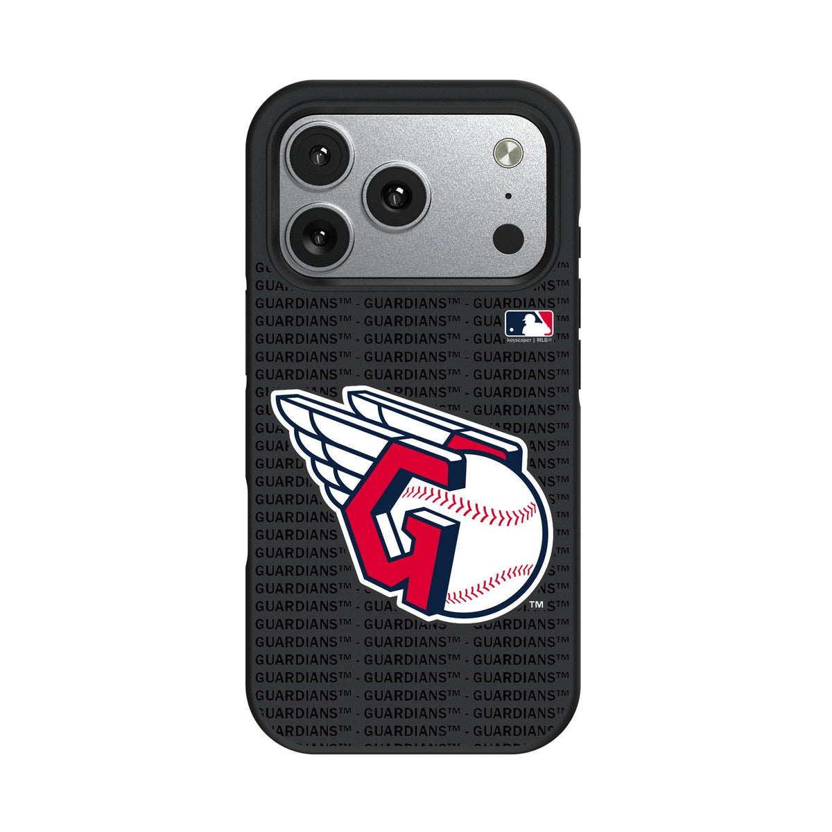 Cleveland Guardians Text Backdrop Bump Phone Case for Apple iPhone 17 Series