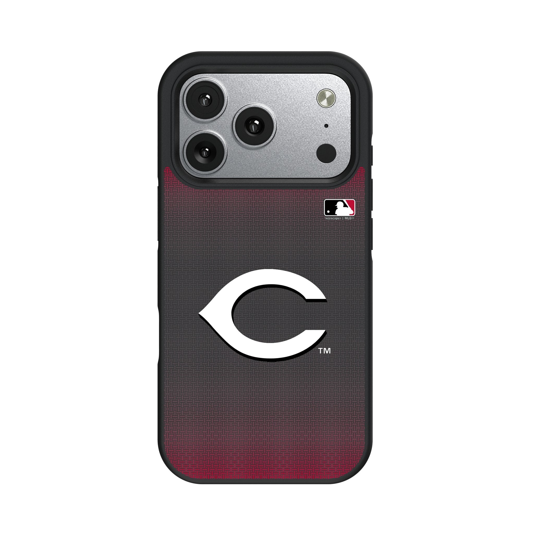 Cincinnati Reds Linen Bump Phone Case for Apple iPhone 17 Series 2