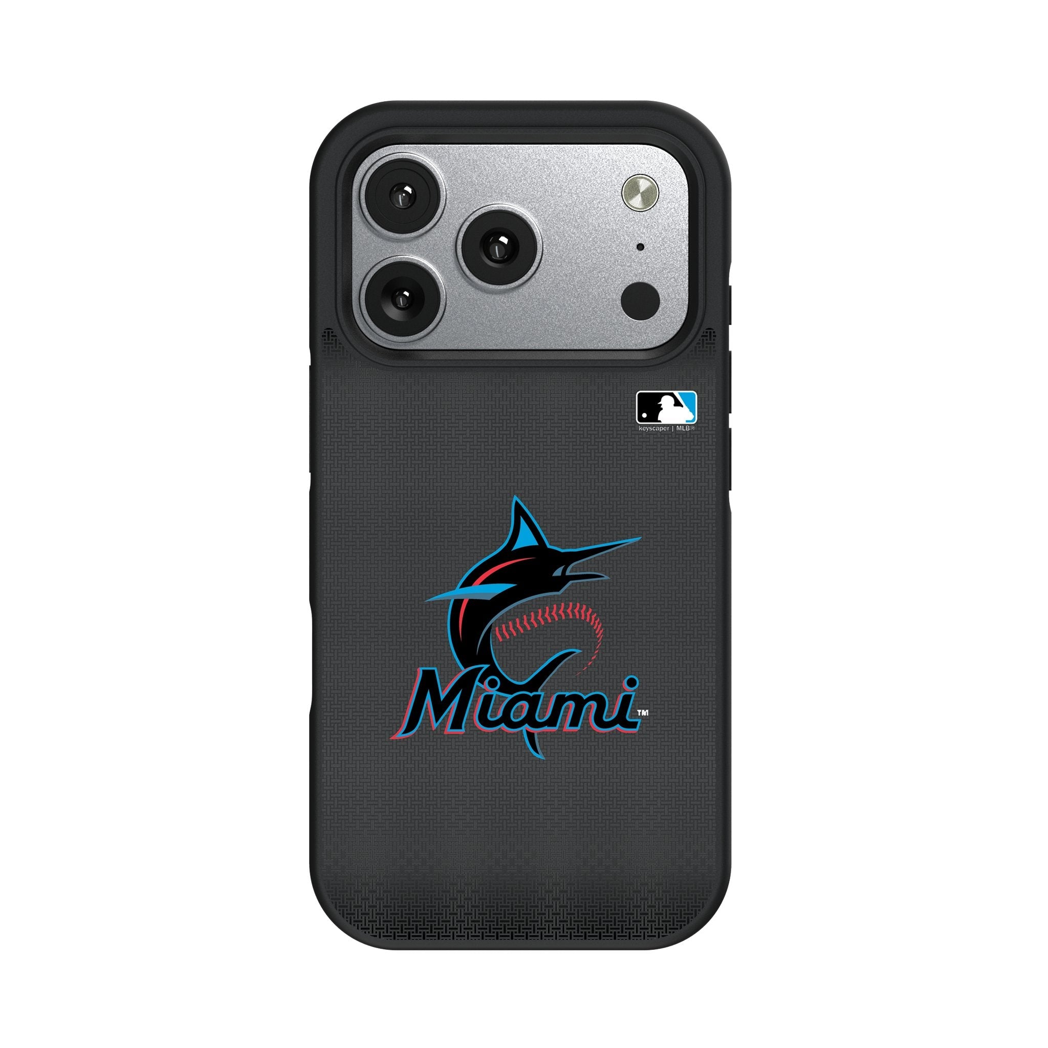 Miami Marlins Linen Bump Phone Case for Apple iPhone 17 Series 2