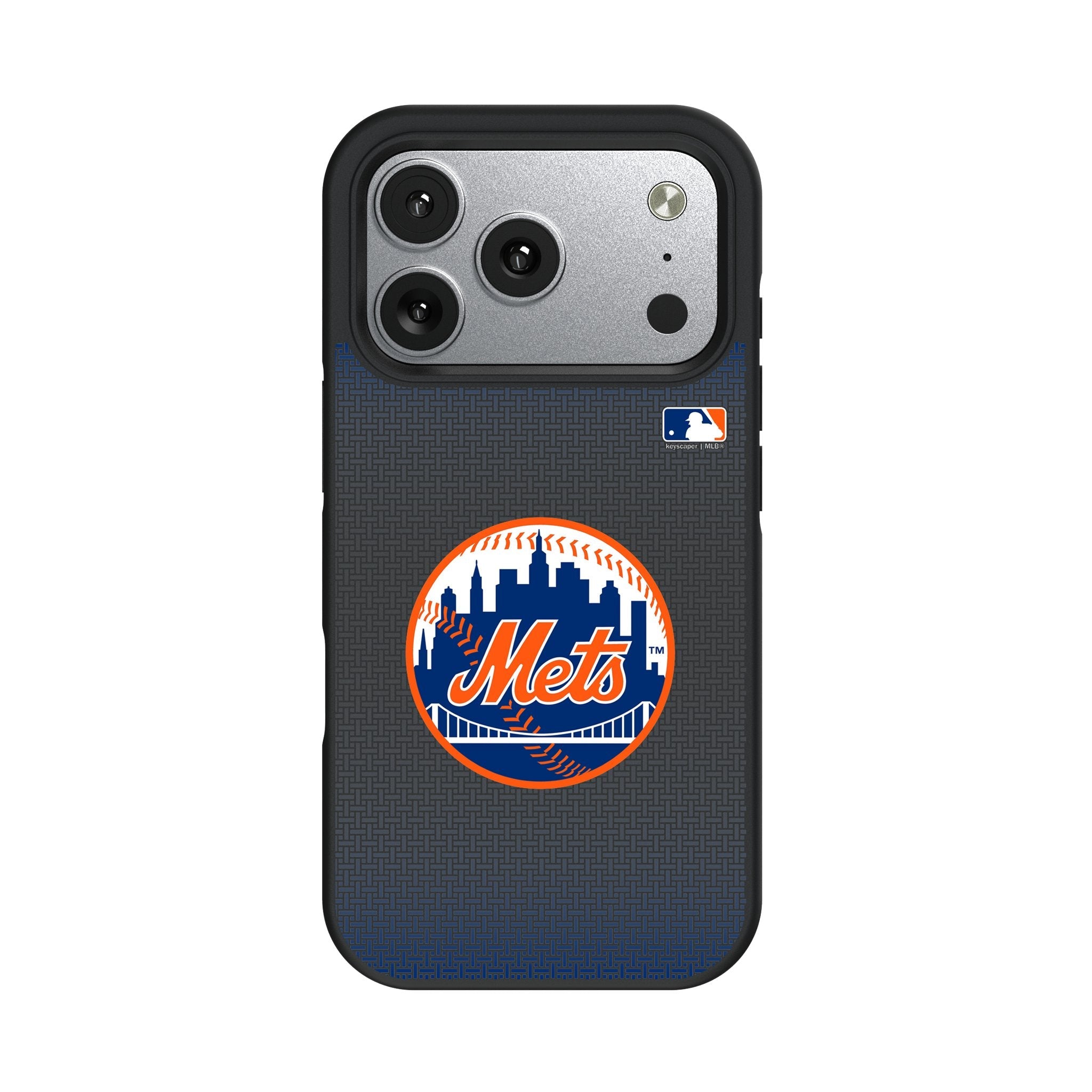 New York Mets Linen Bump Phone Case for Apple iPhone 17 Series 2