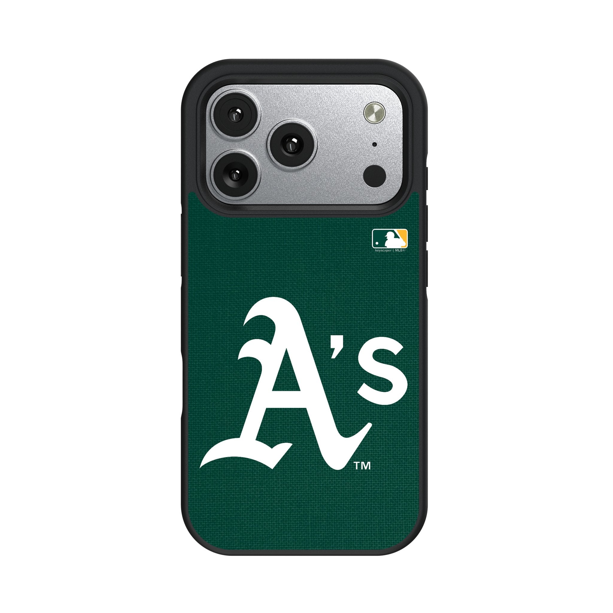 Oakland Athletics Solid Bump Phone Case for Apple iPhone 17 Series 2