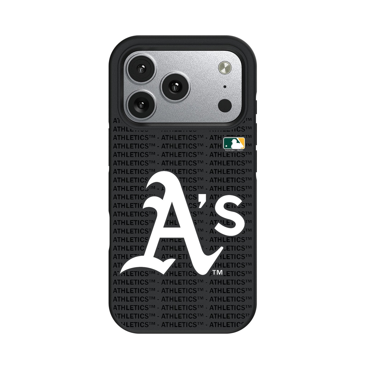 Oakland Athletics Text Backdrop Bump Phone Case for Apple iPhone 17 Series 2