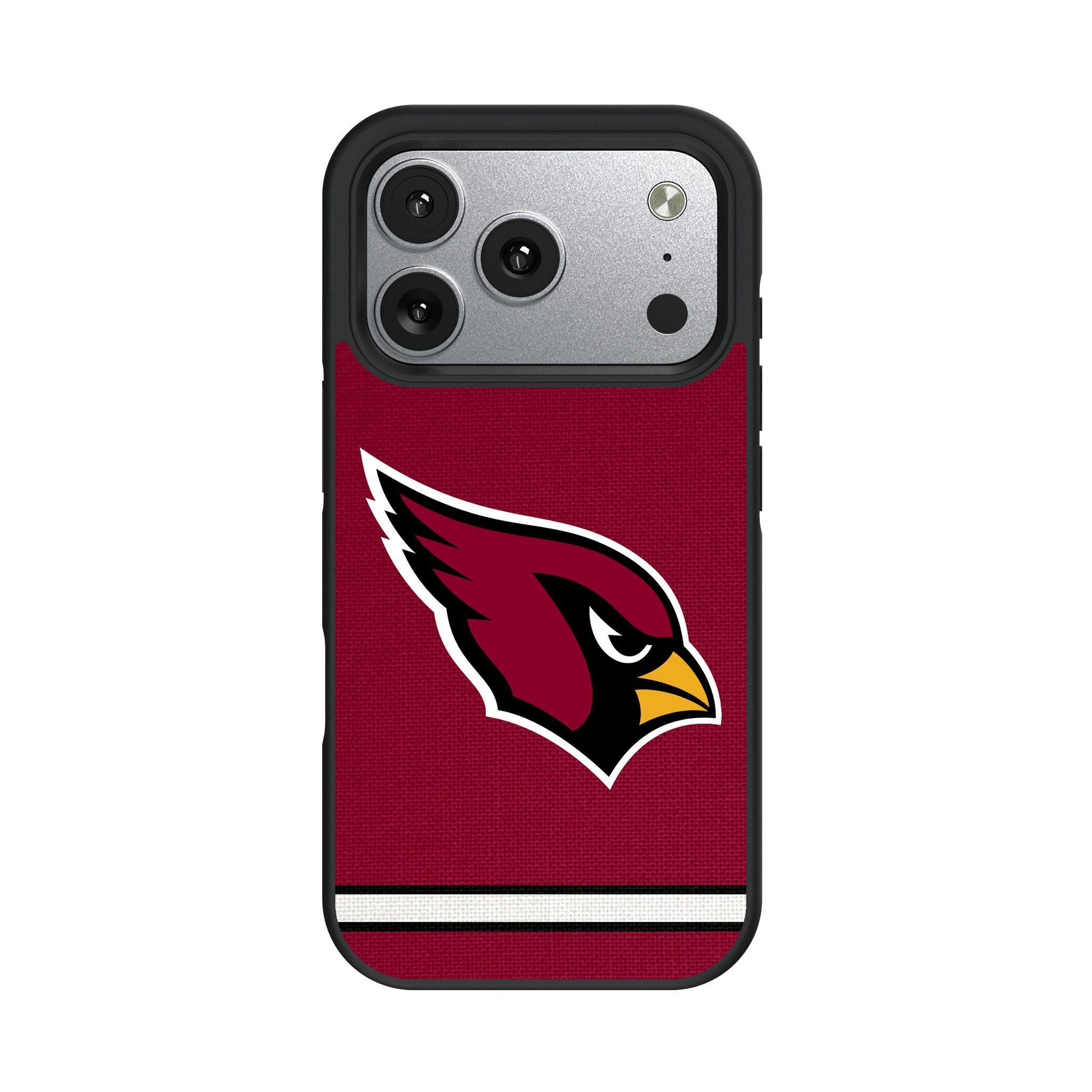 Arizona Cardinals Stripe Bump Phone Case for Apple iPhone 17 Series