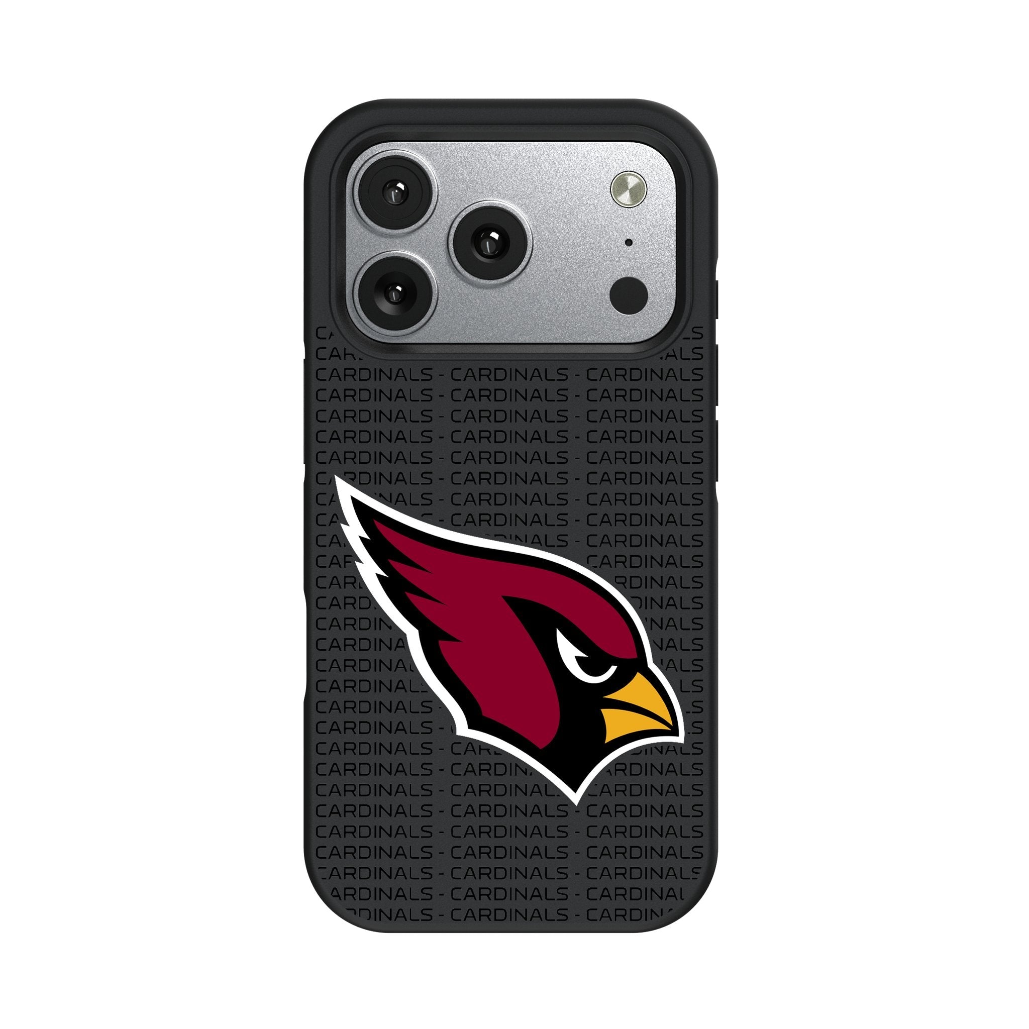 Arizona Cardinals Text Backdrop Bump Phone Case for Apple iPhone 17 Series 2