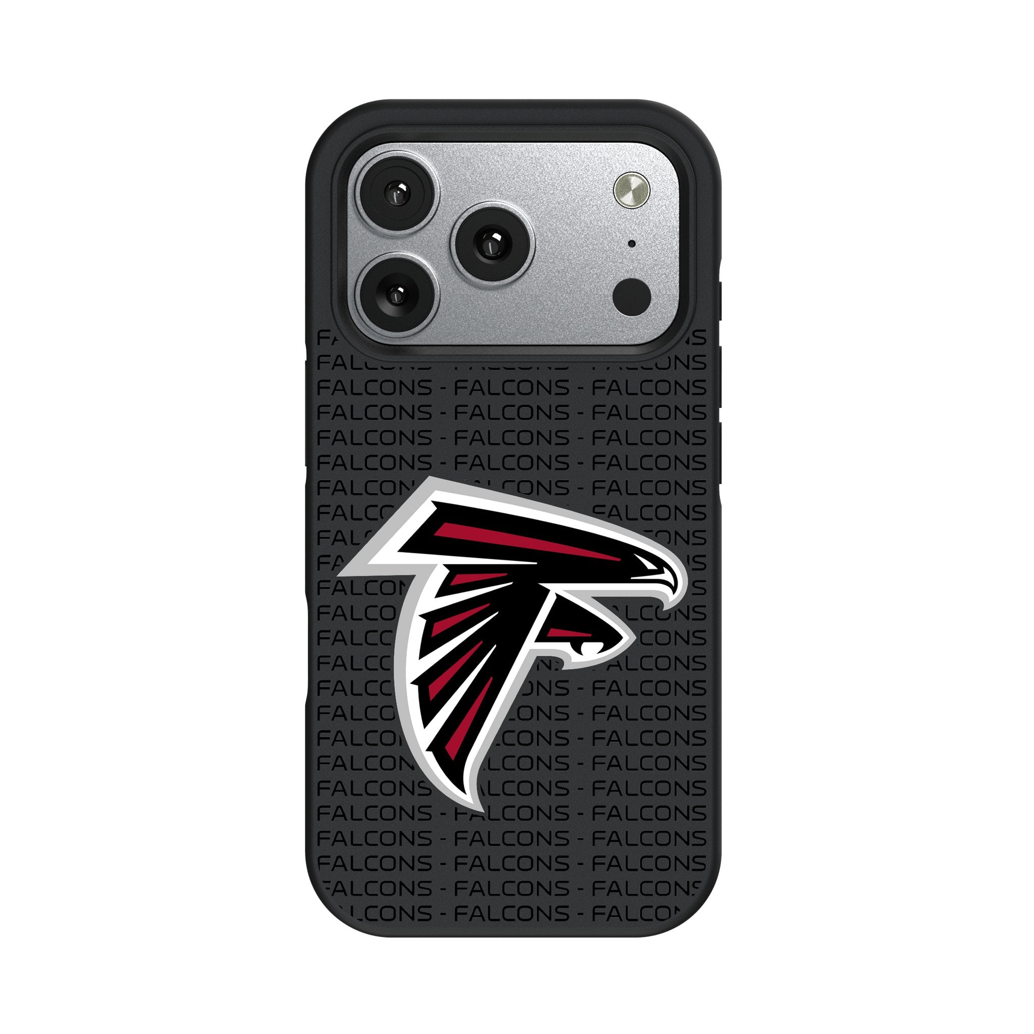 Atlanta Falcons Text Backdrop Bump Phone Case for Apple iPhone 17 Series 2