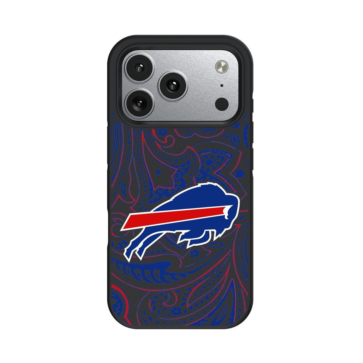 Buffalo Bills Paisley Bump Phone Case for Apple iPhone 17 Series