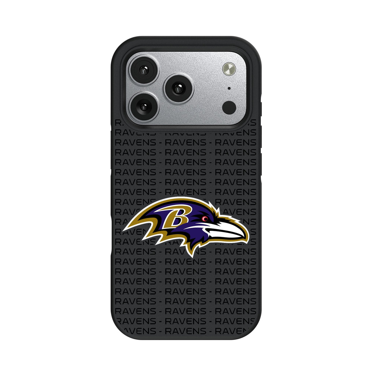 Baltimore Ravens Text Backdrop Bump Phone Case for Apple iPhone 17 Series 2