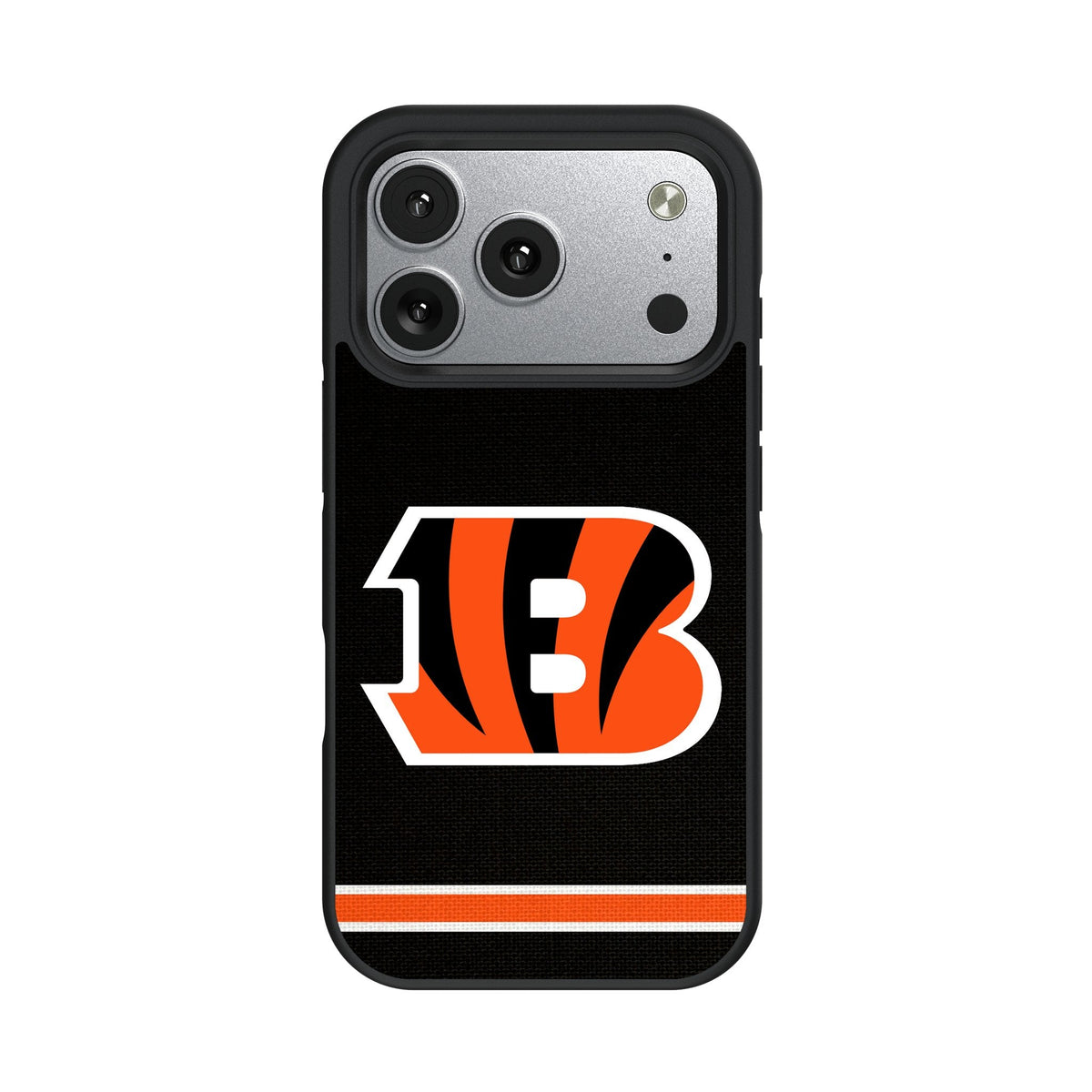 Cincinnati Bengals Stripe Bump Phone Case for Apple iPhone 17 Series