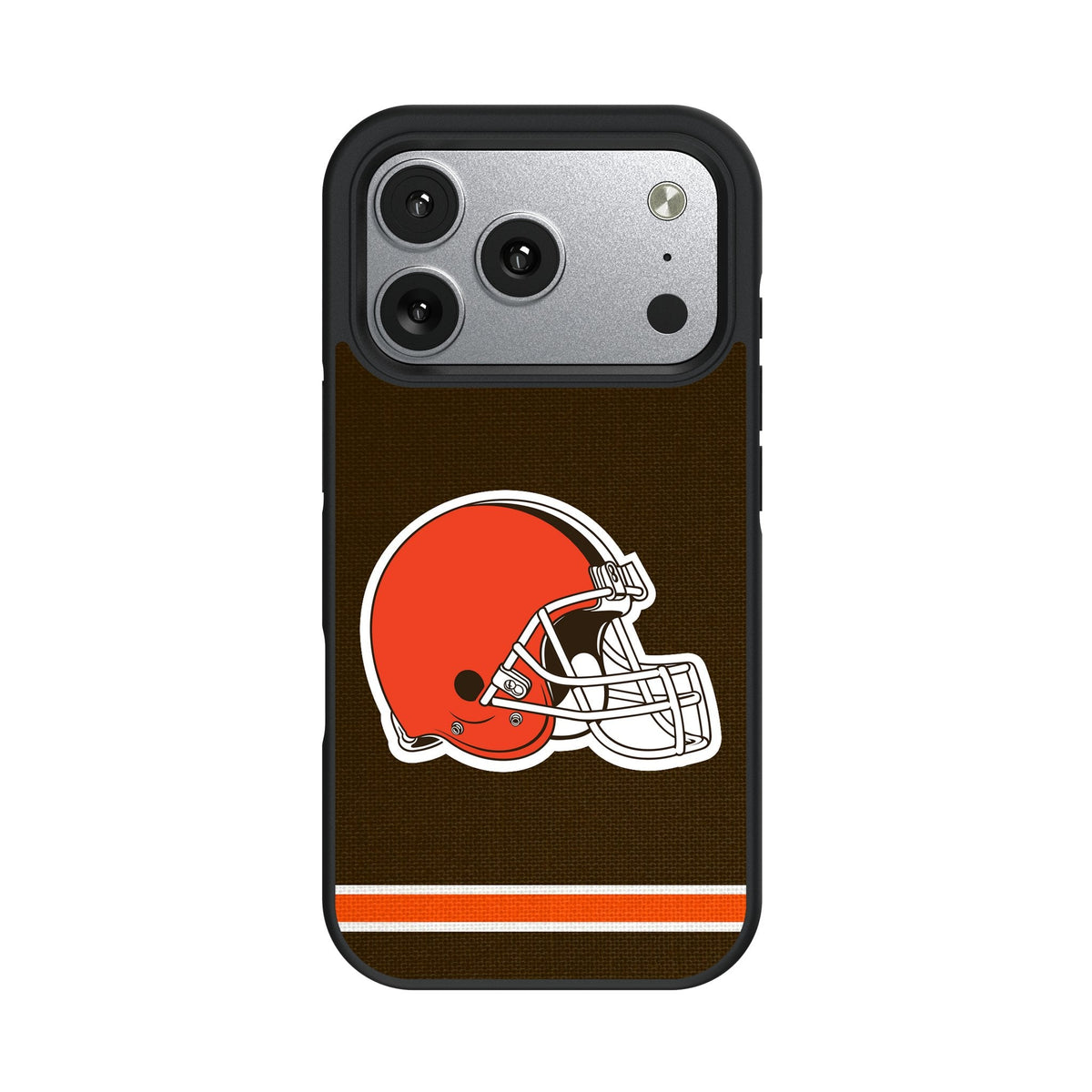 Cleveland Browns Stripe Bump Phone Case for Apple iPhone 17 Series