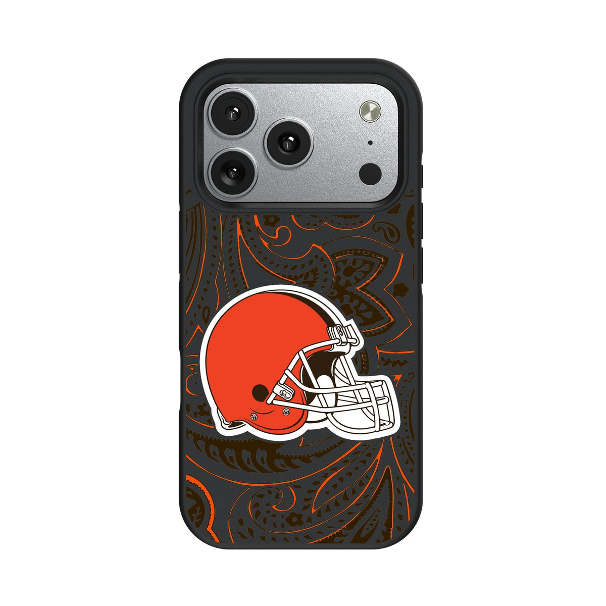 Cleveland Browns Paisley Bump Phone Case for Apple iPhone 17 Series
