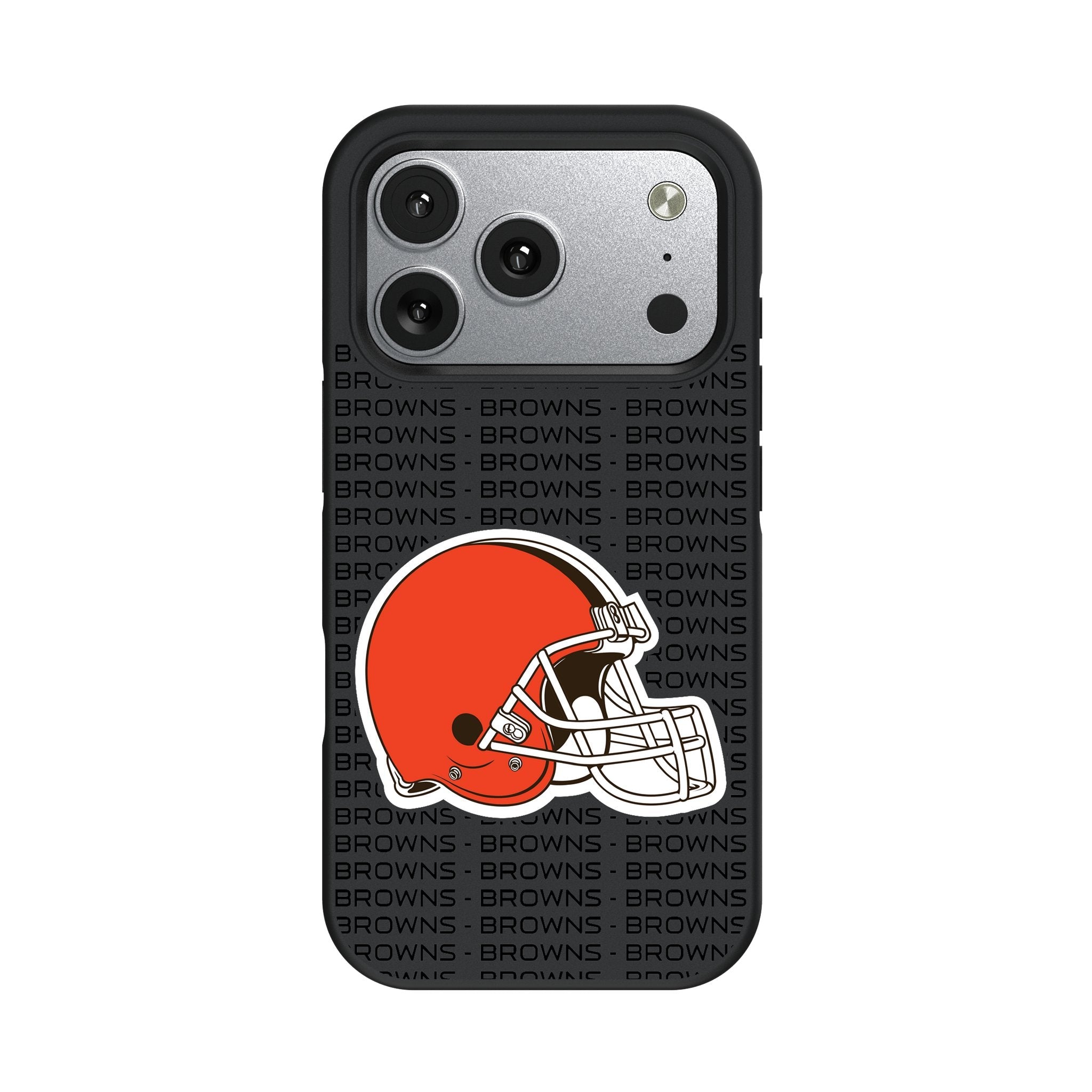 Cleveland Browns Text Backdrop Bump Phone Case for Apple iPhone 17 Series
