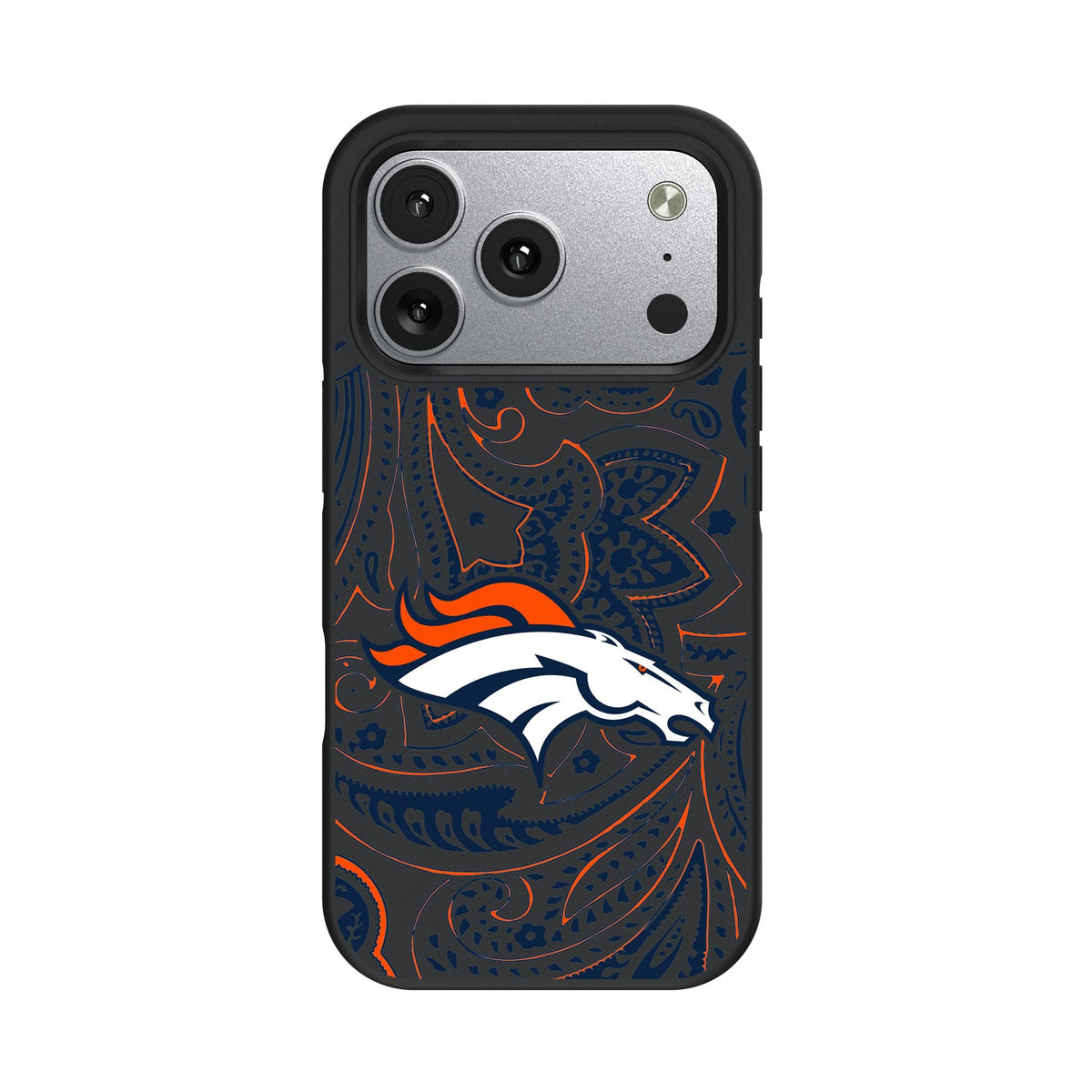 Denver Broncos Paisley Bump Phone Case for Apple iPhone 17 Series 2