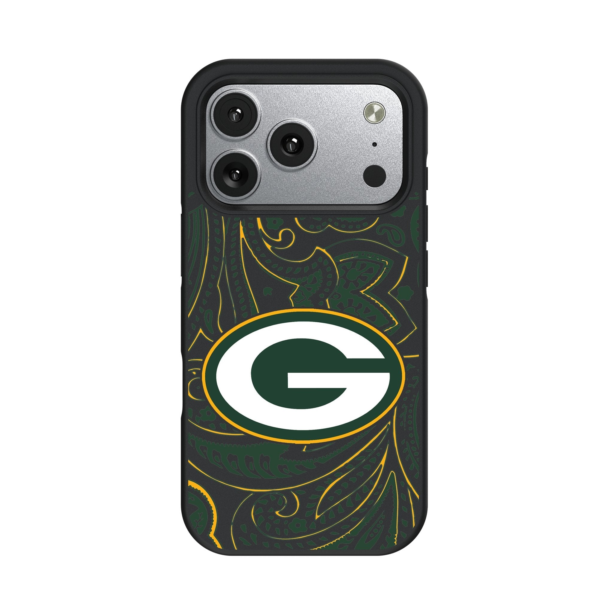 Green Bay Packers Paisley Bump Phone Case for Apple iPhone 17 Series 2