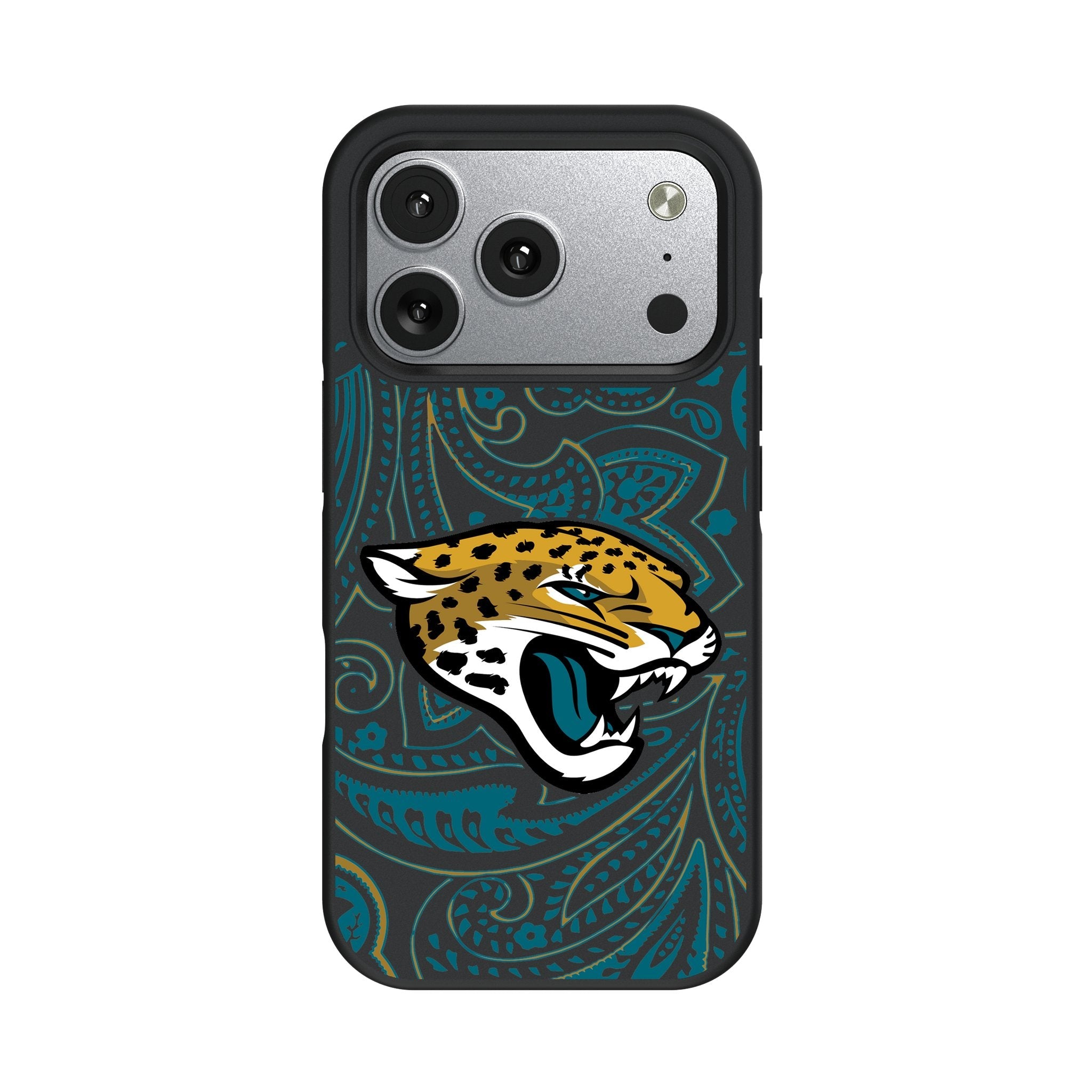 Jacksonville Jaguars Paisley Bump Phone Case for Apple iPhone 17 Series 2