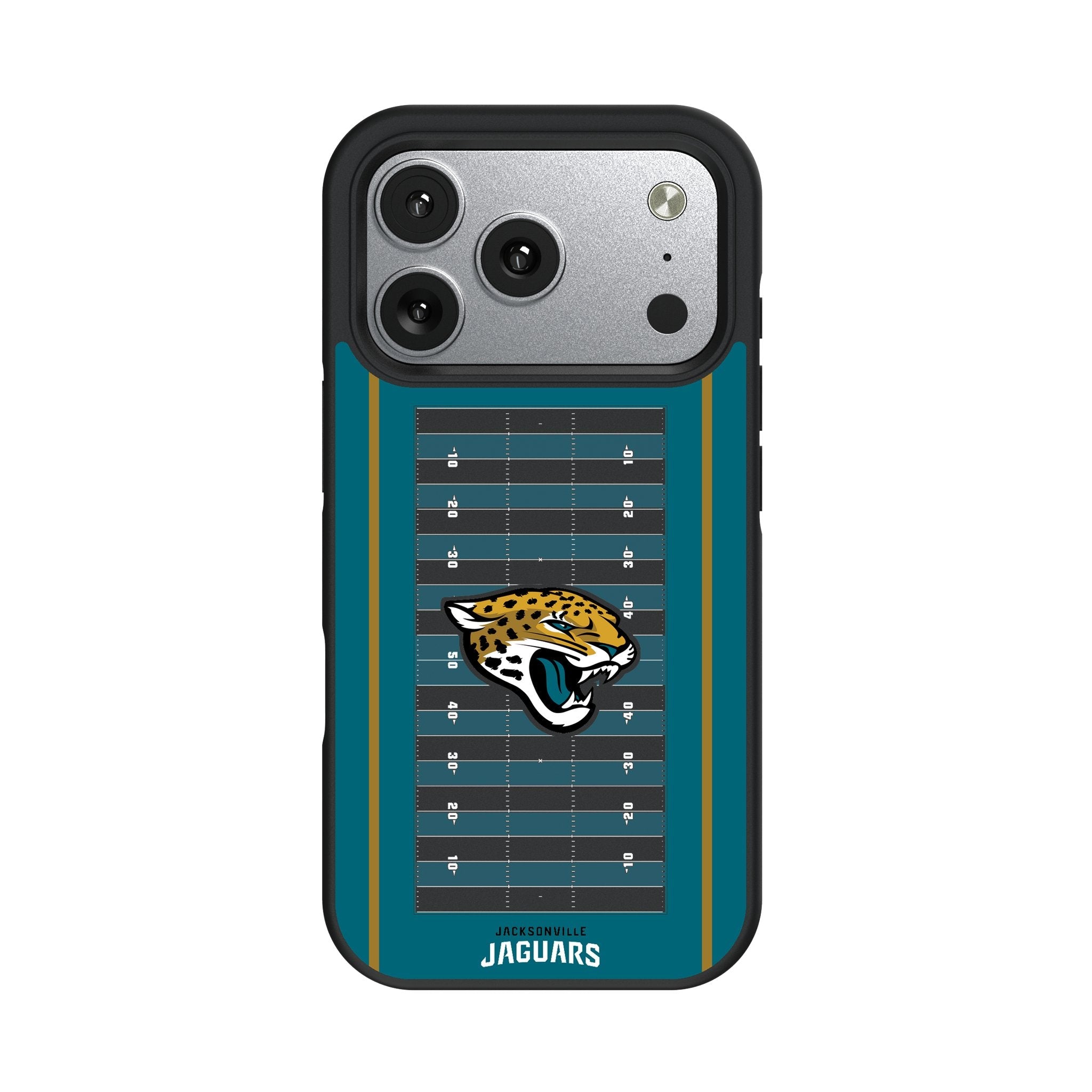 Jacksonville Jaguars Field Bump Phone Case for Apple iPhone 17 Series 2