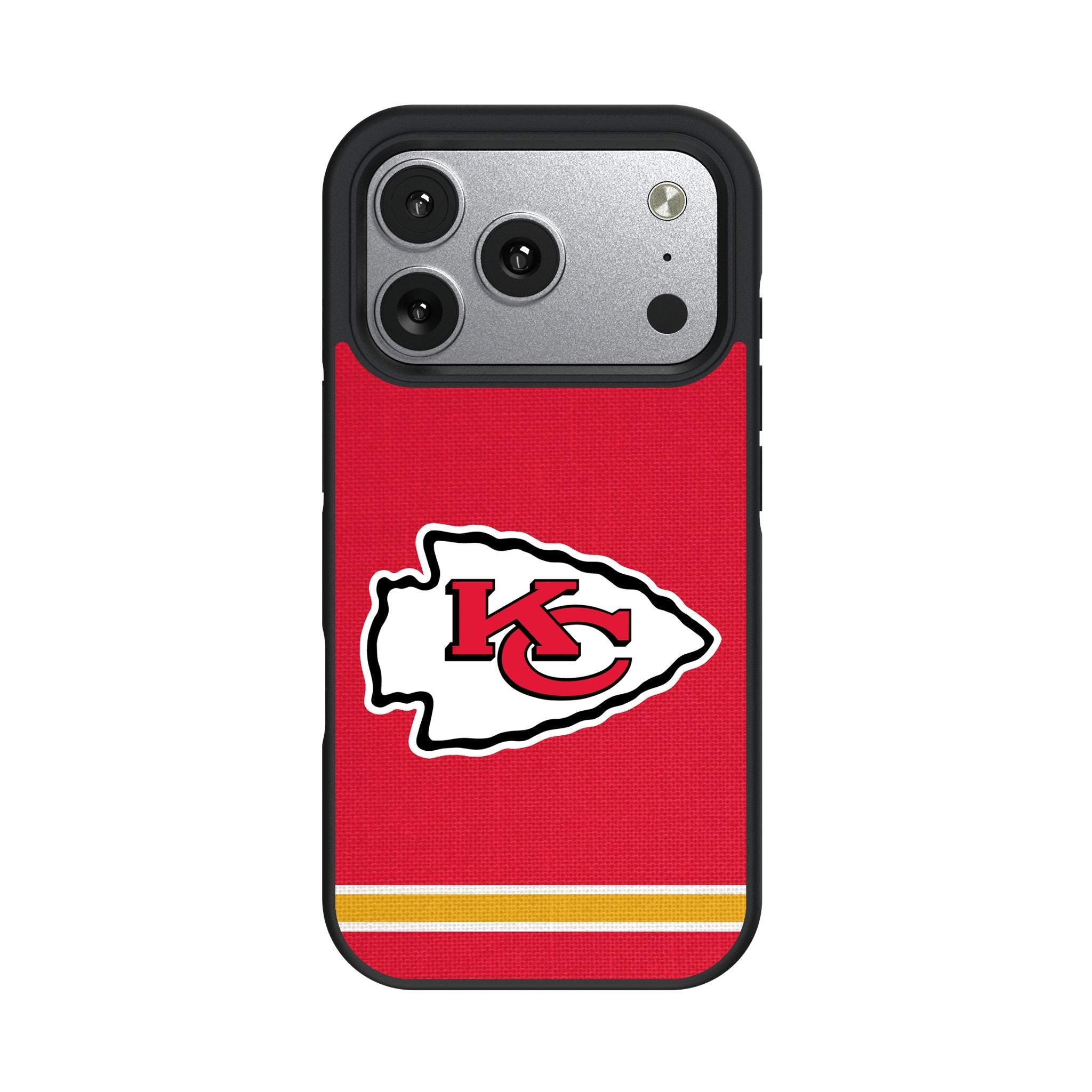 Kansas City Chiefs Stripe Bump Phone Case for Apple iPhone 17 Series