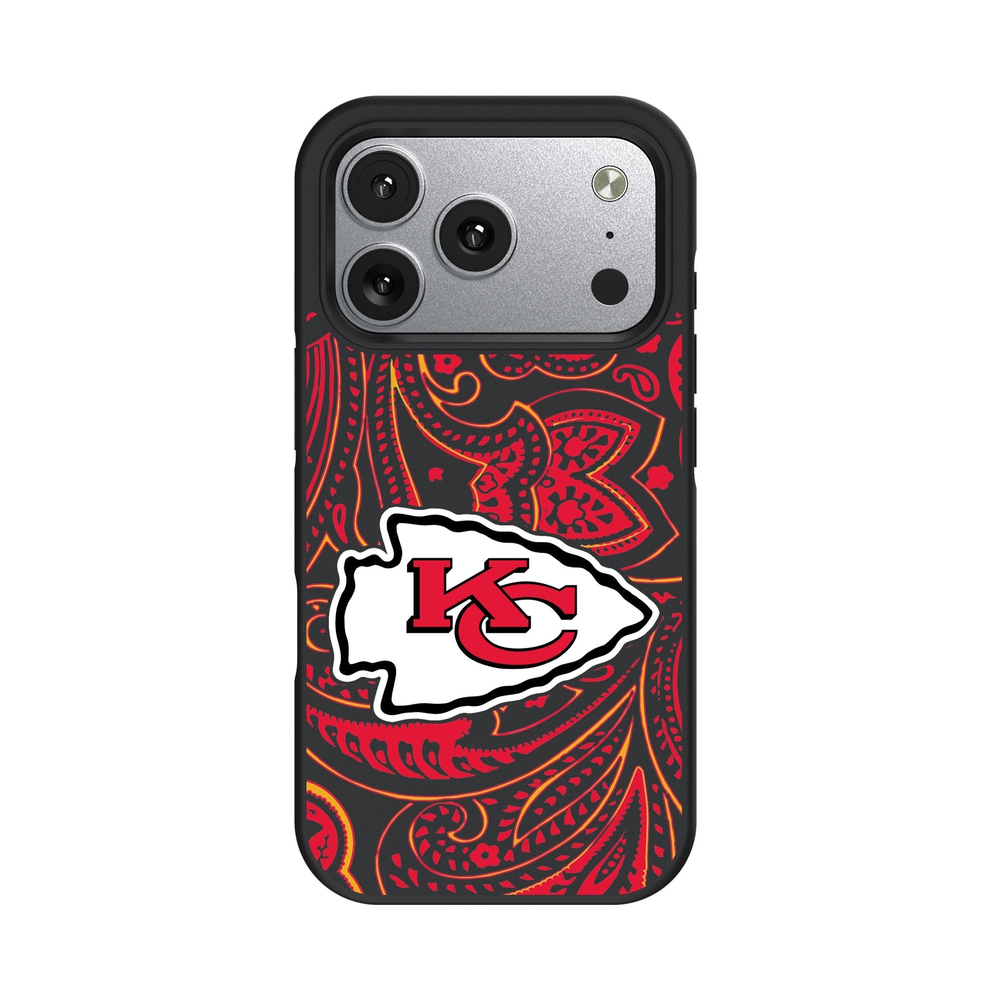 Kansas City Chiefs Paisley Bump Phone Case for Apple iPhone 17 Series 2