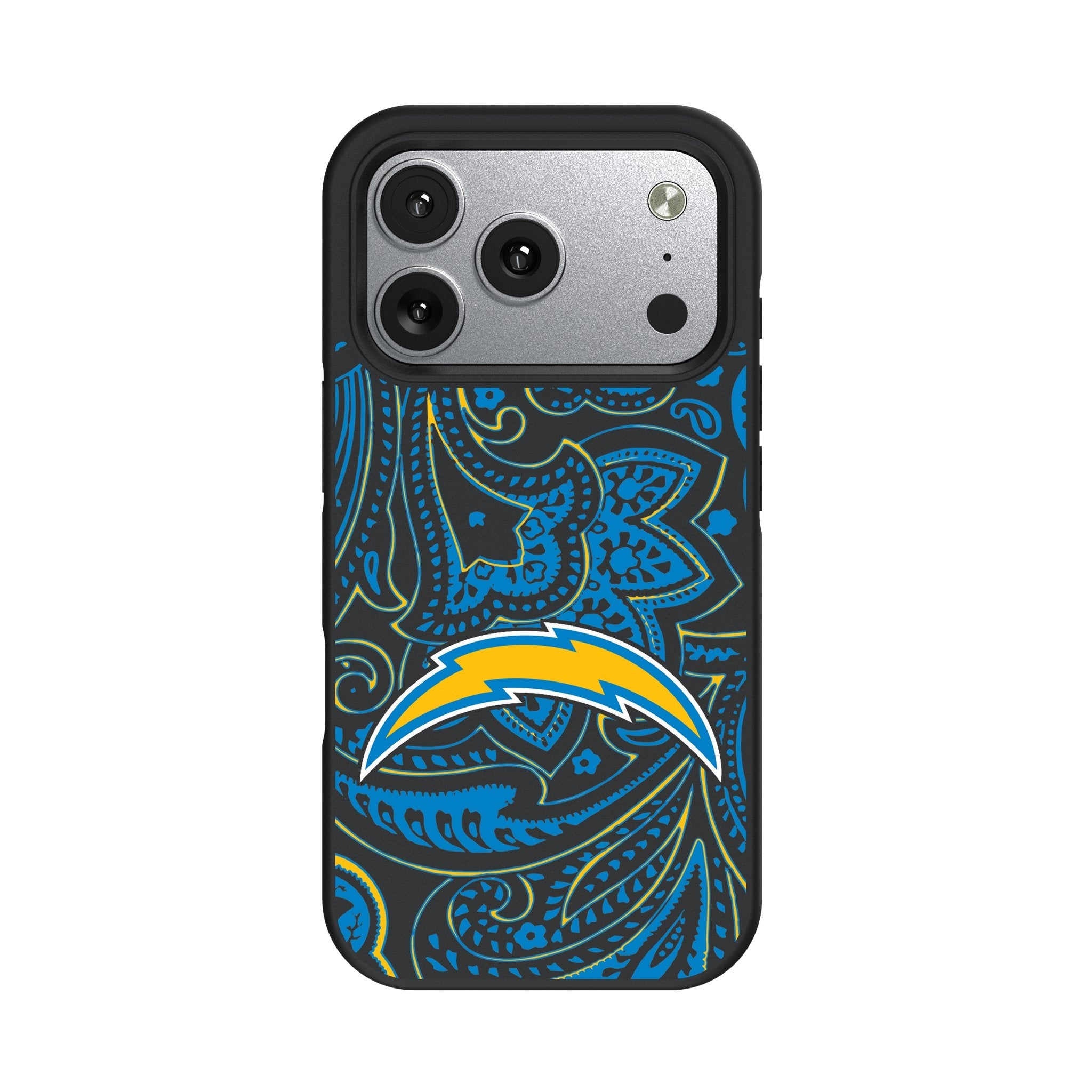 Los Angeles Chargers Paisley Bump Phone Case for Apple iPhone 17 Series 2