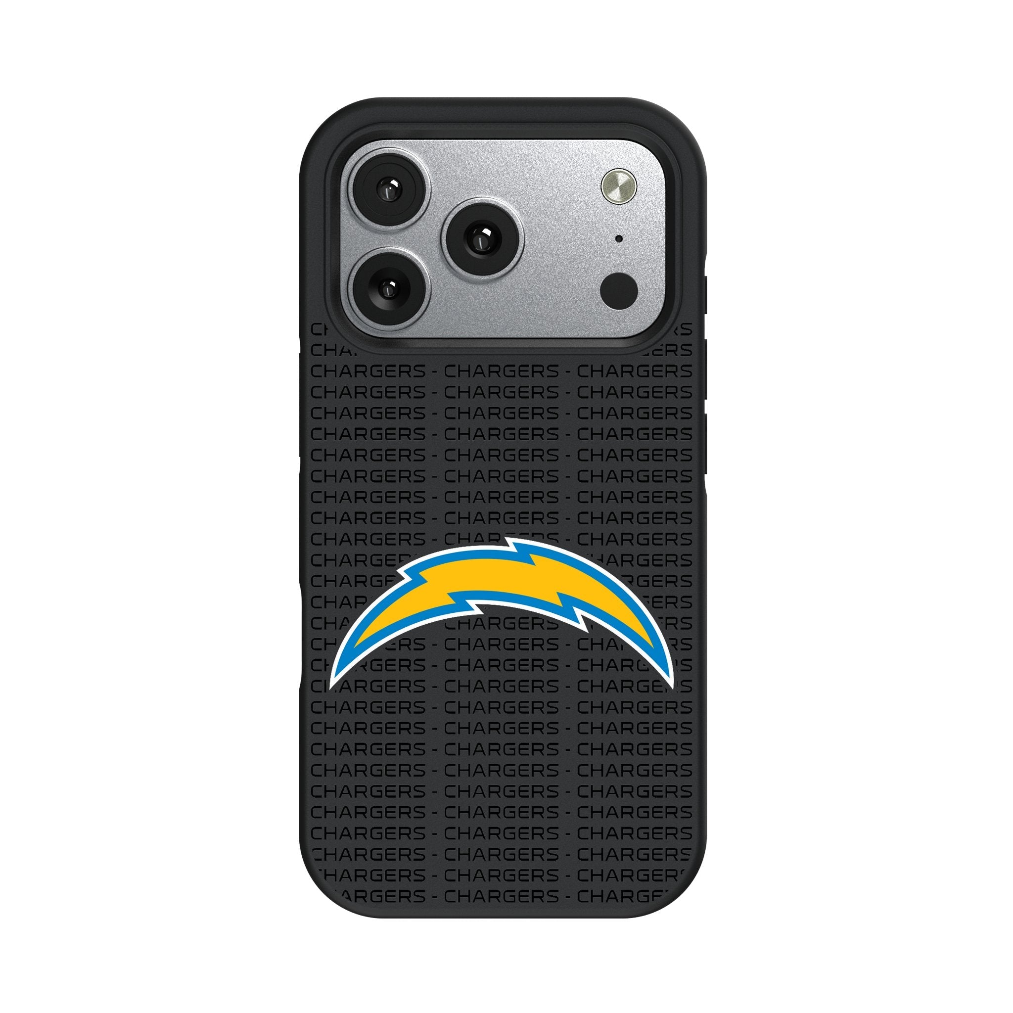 Los Angeles Chargers Text Backdrop Bump Phone Case for Apple iPhone 17 Series 2