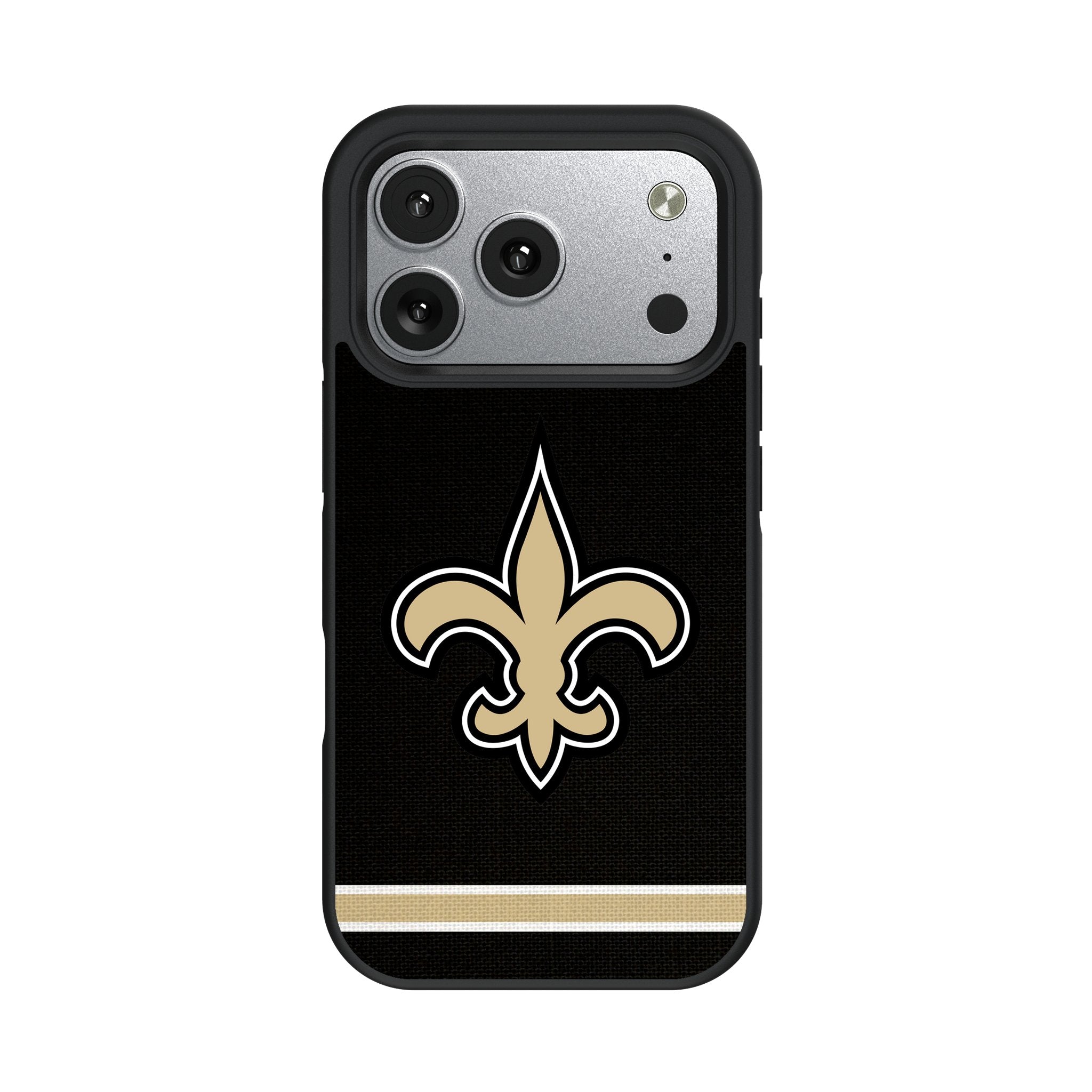 New Orleans Saints Stripe Bump Phone Case for Apple iPhone 17 Series 2