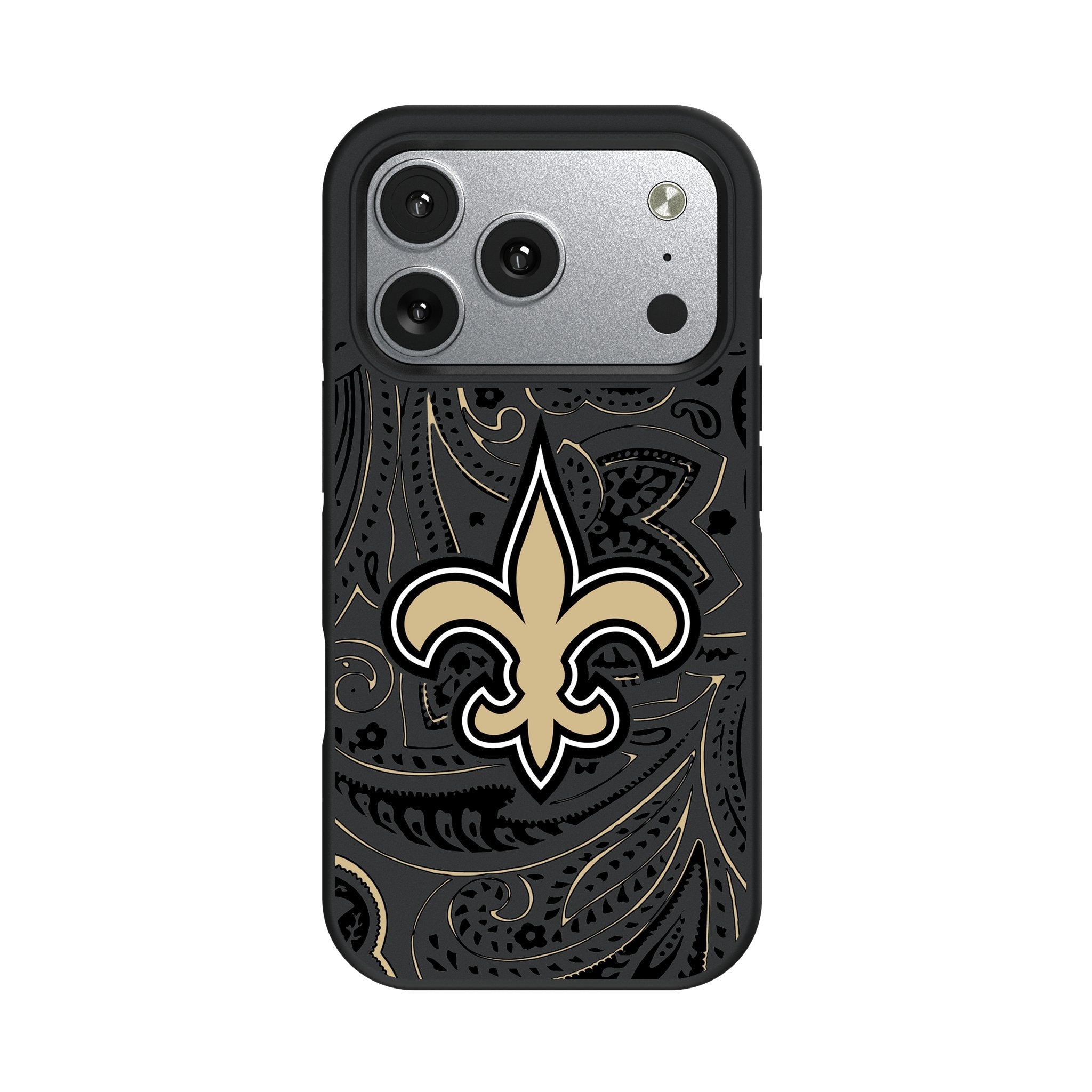 New Orleans Saints Paisley Bump Phone Case for Apple iPhone 17 Series 2