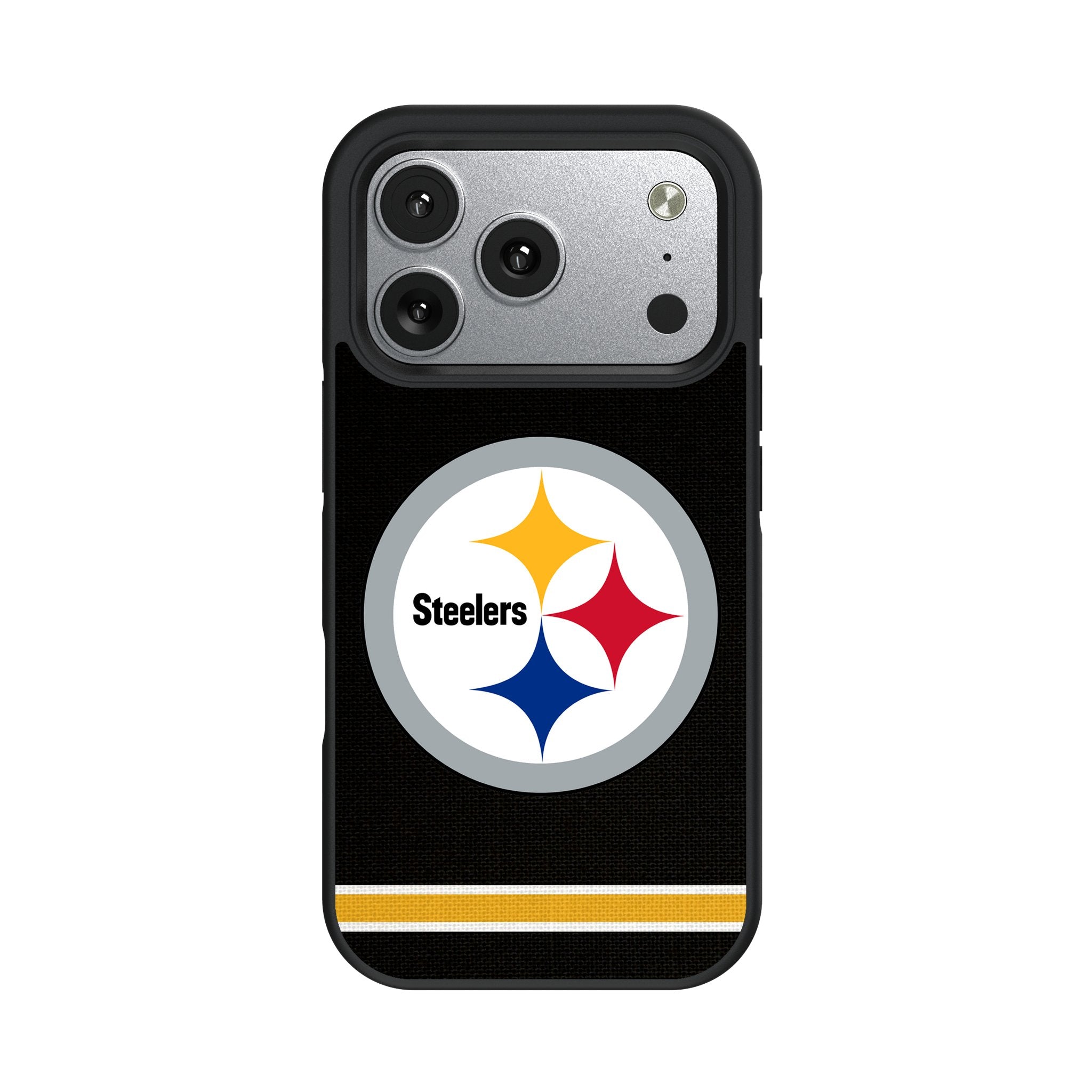 Pittsburgh Steelers Stripe Bump Phone Case for Apple iPhone 17 Series