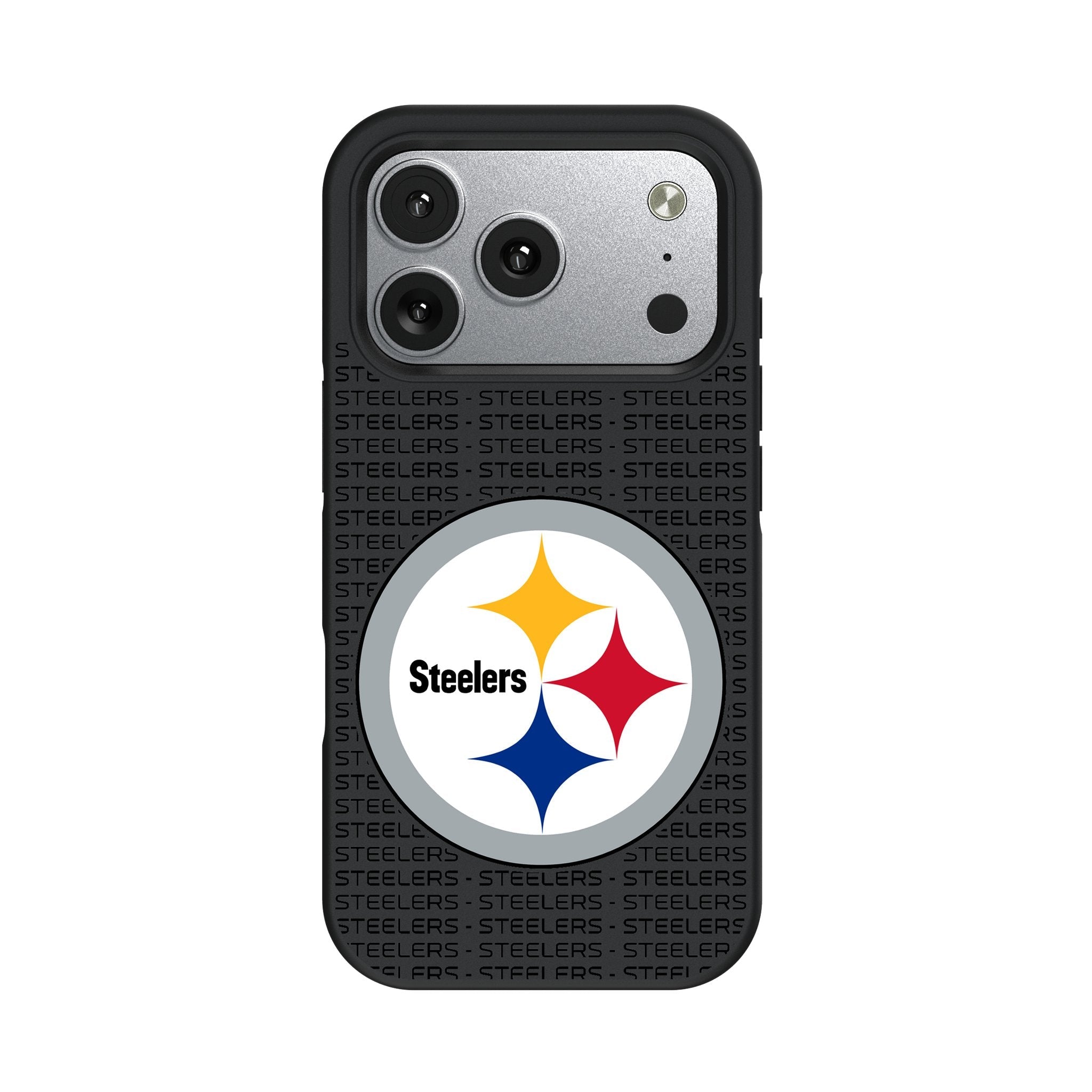 Pittsburgh Steelers Text Backdrop Bump Phone Case for Apple iPhone 17 Series 2