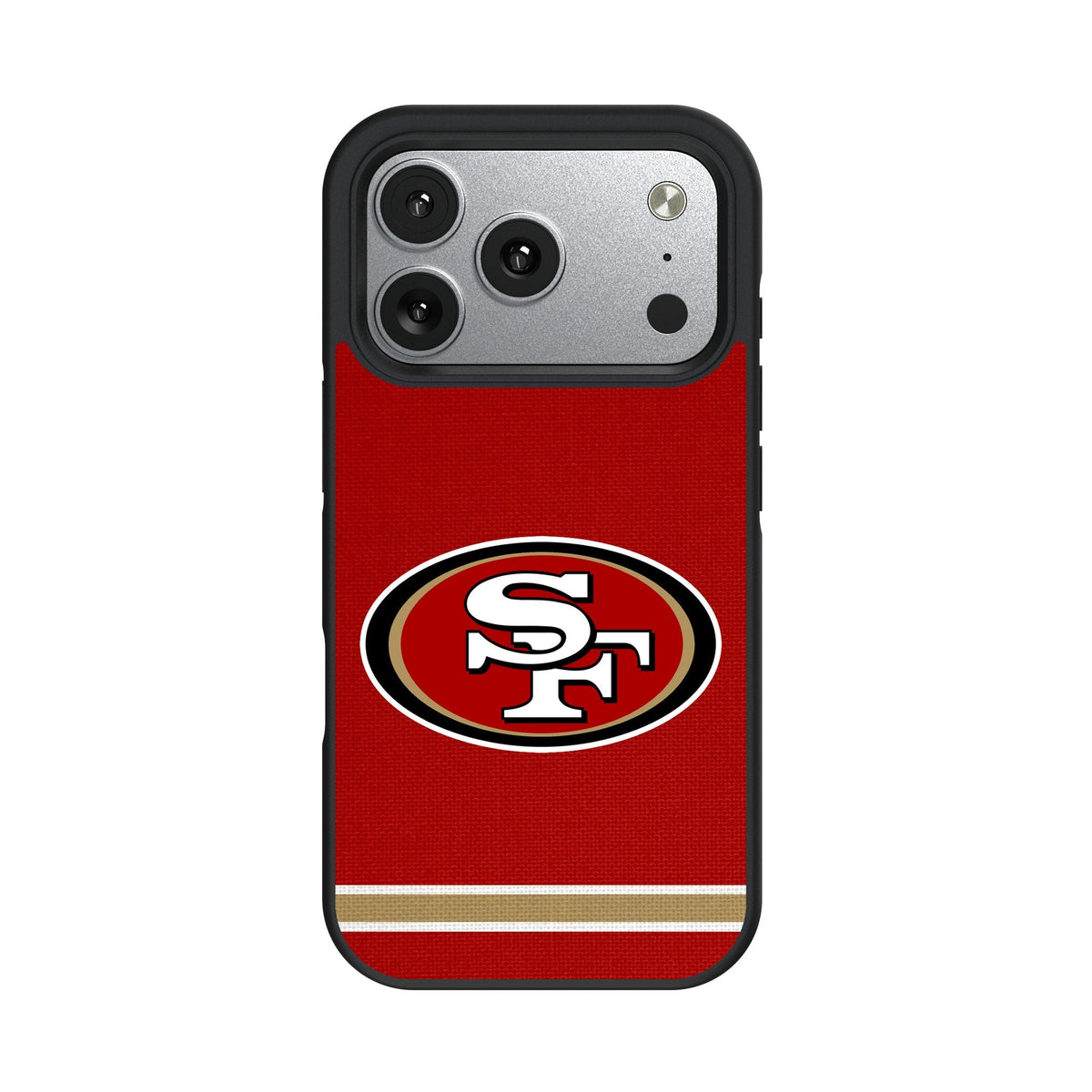 San Francisco 49ers Stripe Bump Phone Case for Apple iPhone 17 Series