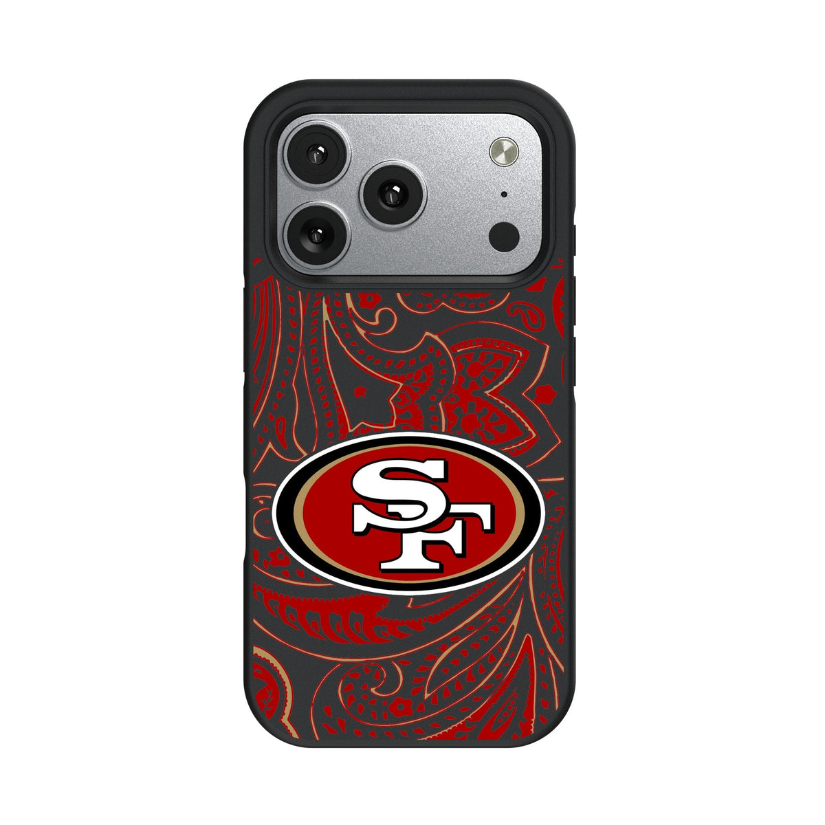 San Francisco 49ers Paisley Bump Phone Case for Apple iPhone 17 Series