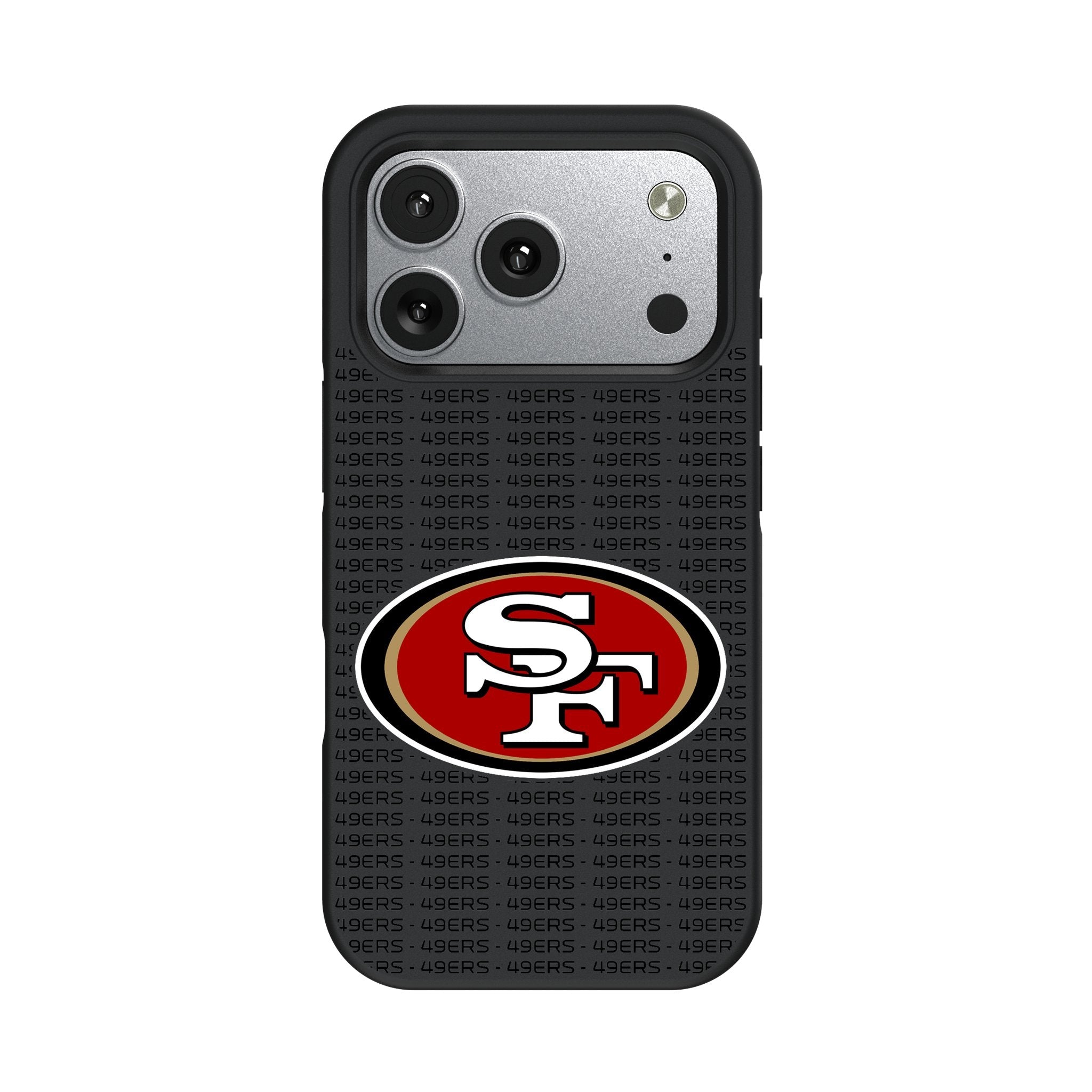 San Francisco 49ers Text Backdrop Bump Phone Case for Apple iPhone 17 Series