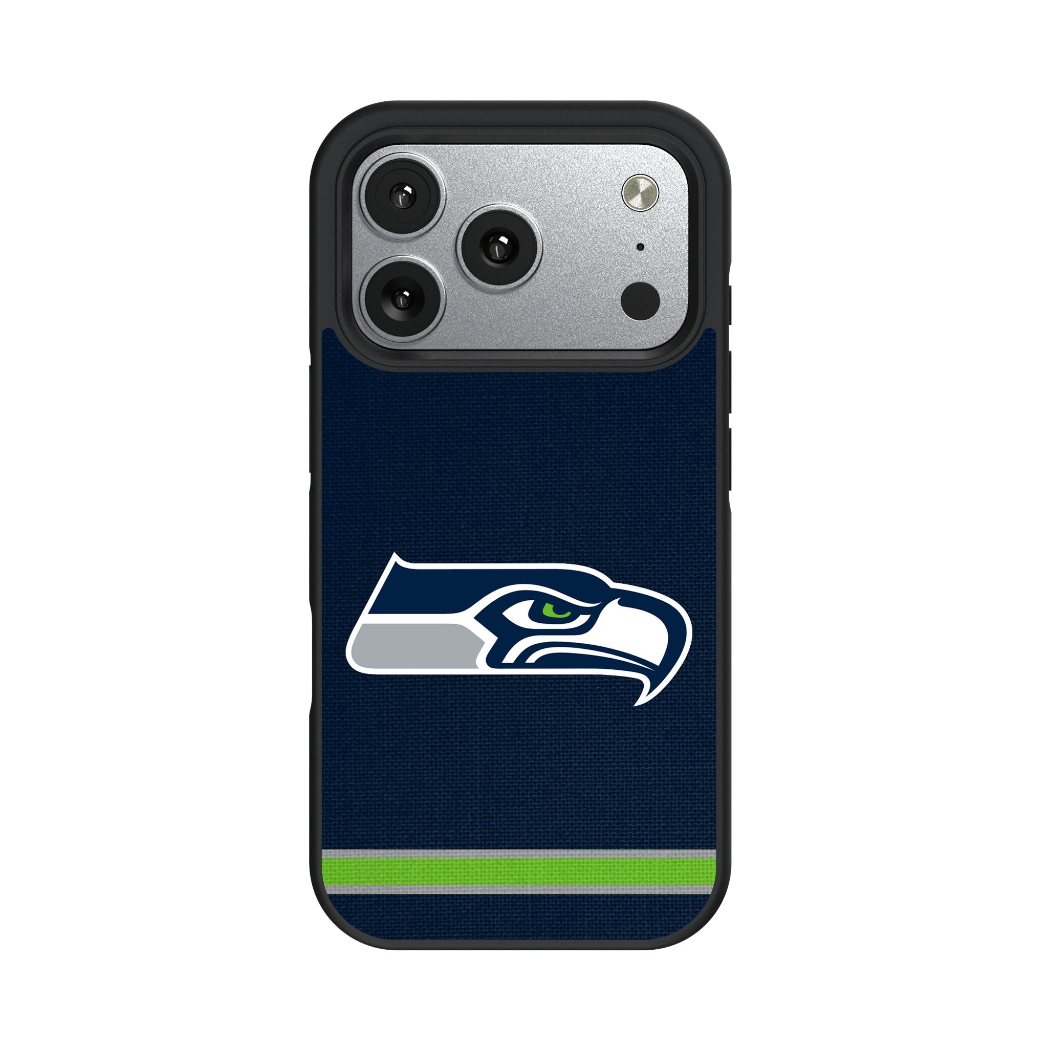 Seattle Seahawks Stripe Bump Phone Case for Apple iPhone 17 Series 2