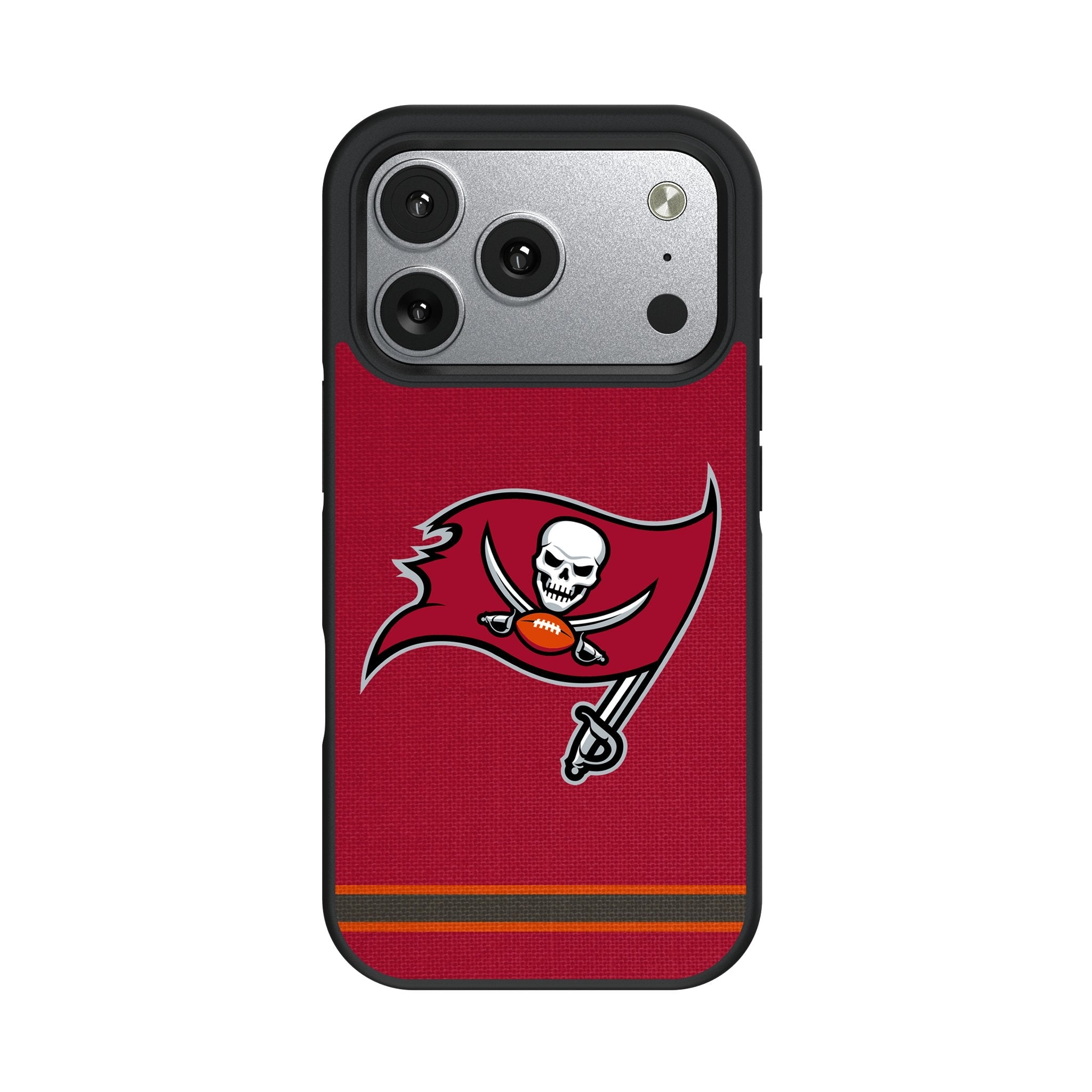 Tampa Bay Buccaneers Stripe Bump Phone Case for Apple iPhone 17 Series