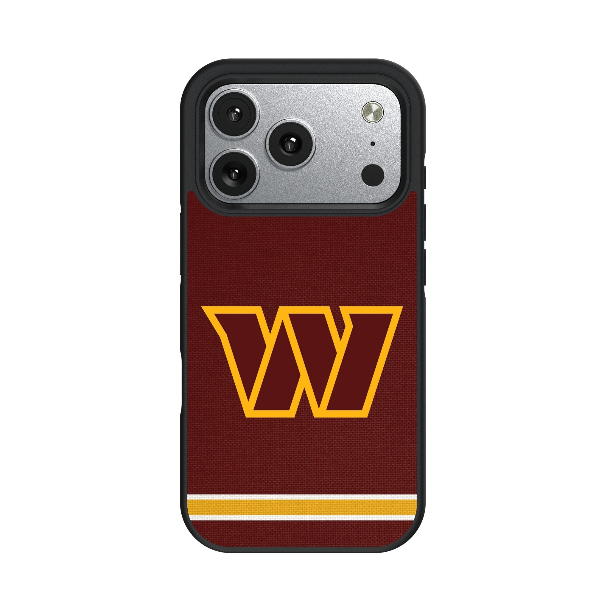 Washington Commanders Stripe Bump Phone Case for Apple iPhone 17 Series 2