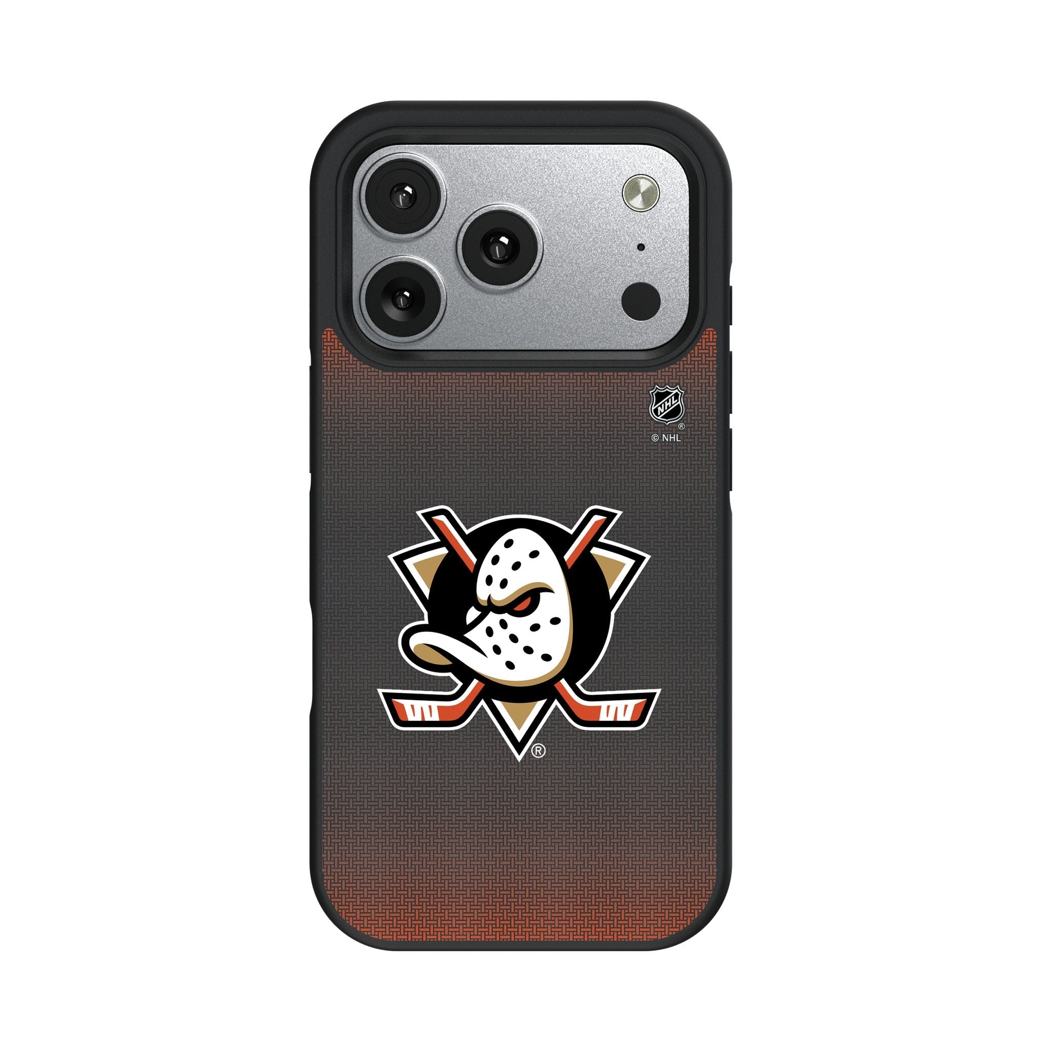 Anaheim Ducks Linen Bump Phone Case for Apple iPhone 17 Series 2